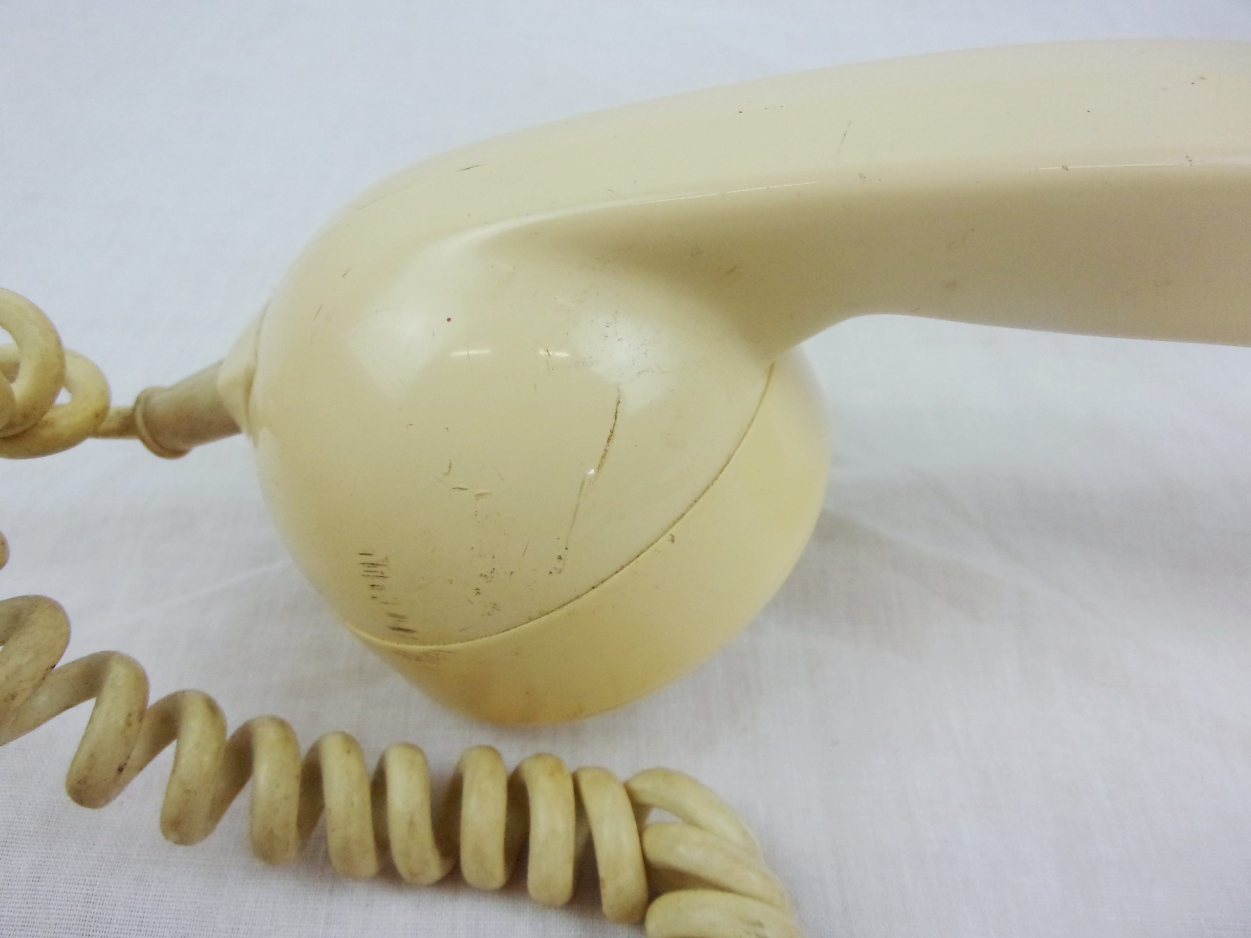 c1976 Cream Plastic GPO 746F DFM 76/1A Rotary Telephone - Image 7