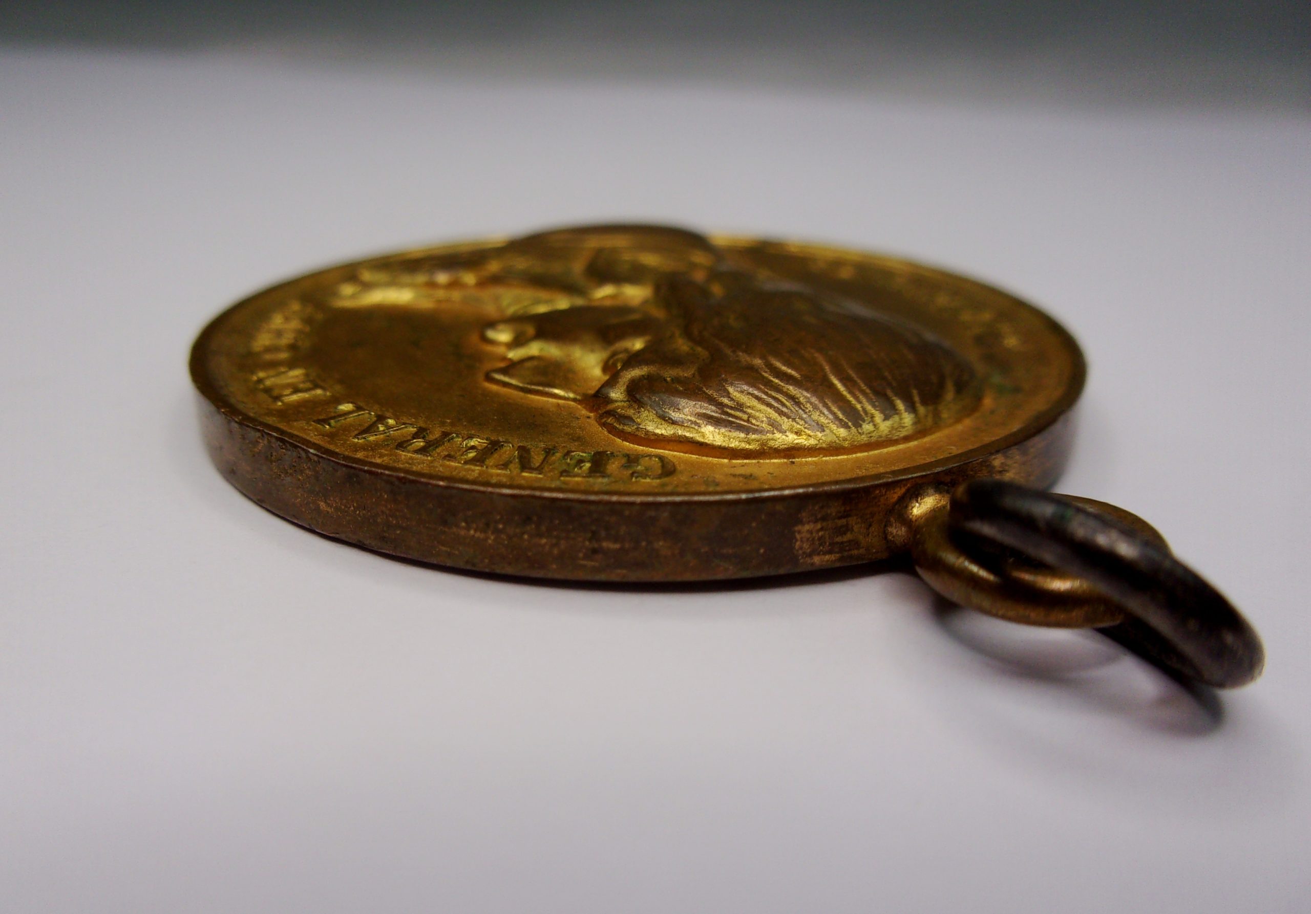 1840’s Gilt Bronze Napoleon In Egypt Medal By Jean François Antoine Bovy - Image 6