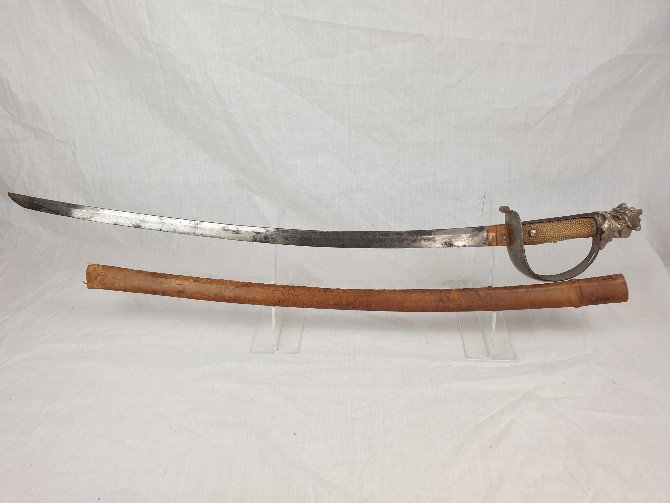 Koto Period Tachi With A 19th Century Sabre Mount