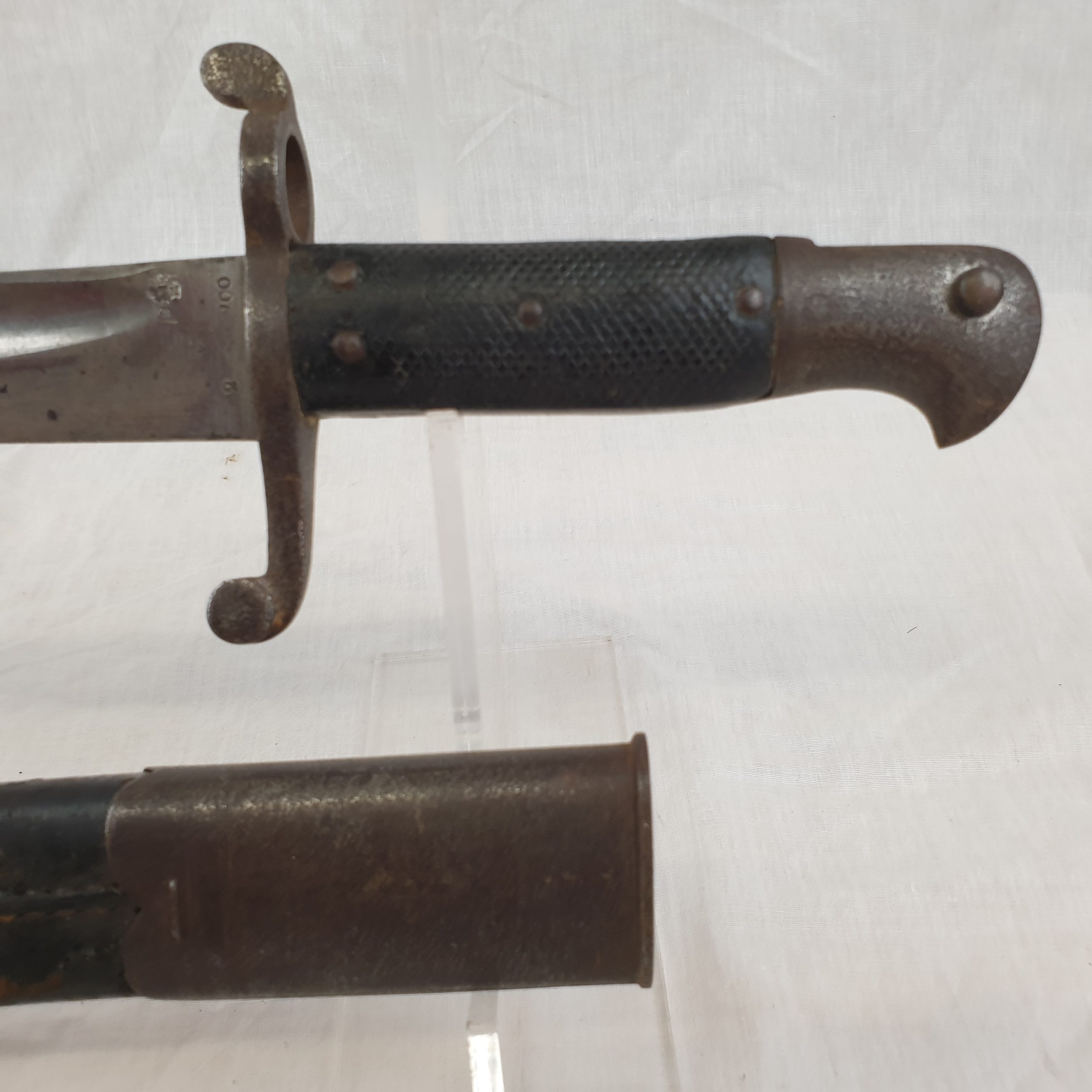 Martini Henry Cadet Bayonet and Scabbard - Image 7