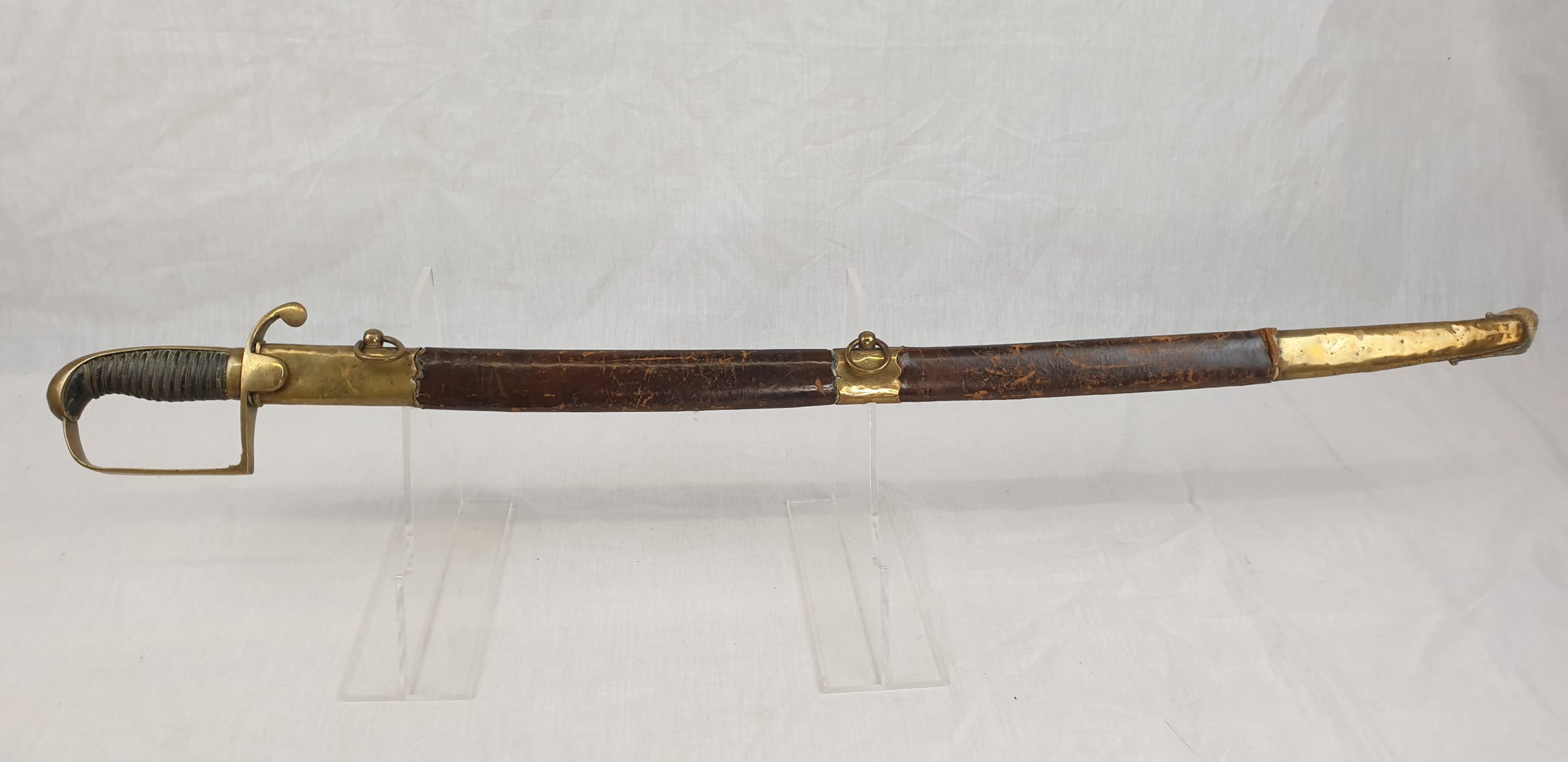 Napoleonic Period Bavarian Hussar Sabre and Scabbard - Image 2