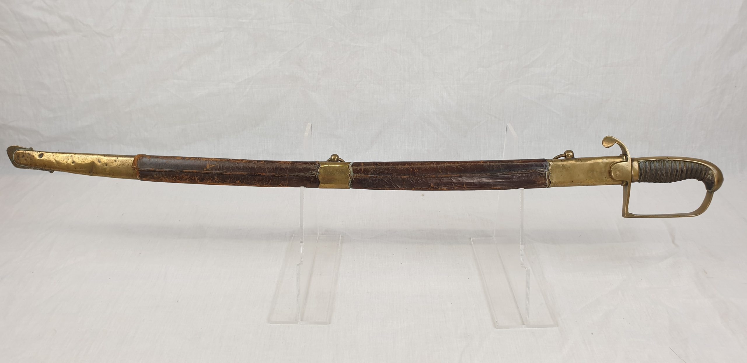 Napoleonic Period Bavarian Hussar Sabre and Scabbard - Image 3