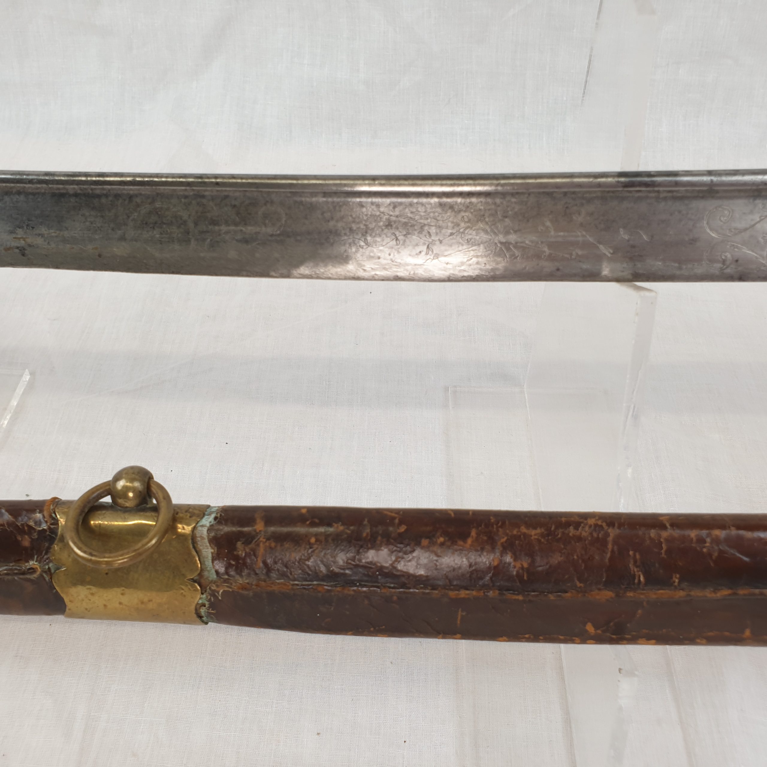 Napoleonic Period Bavarian Hussar Sabre and Scabbard - Image 9