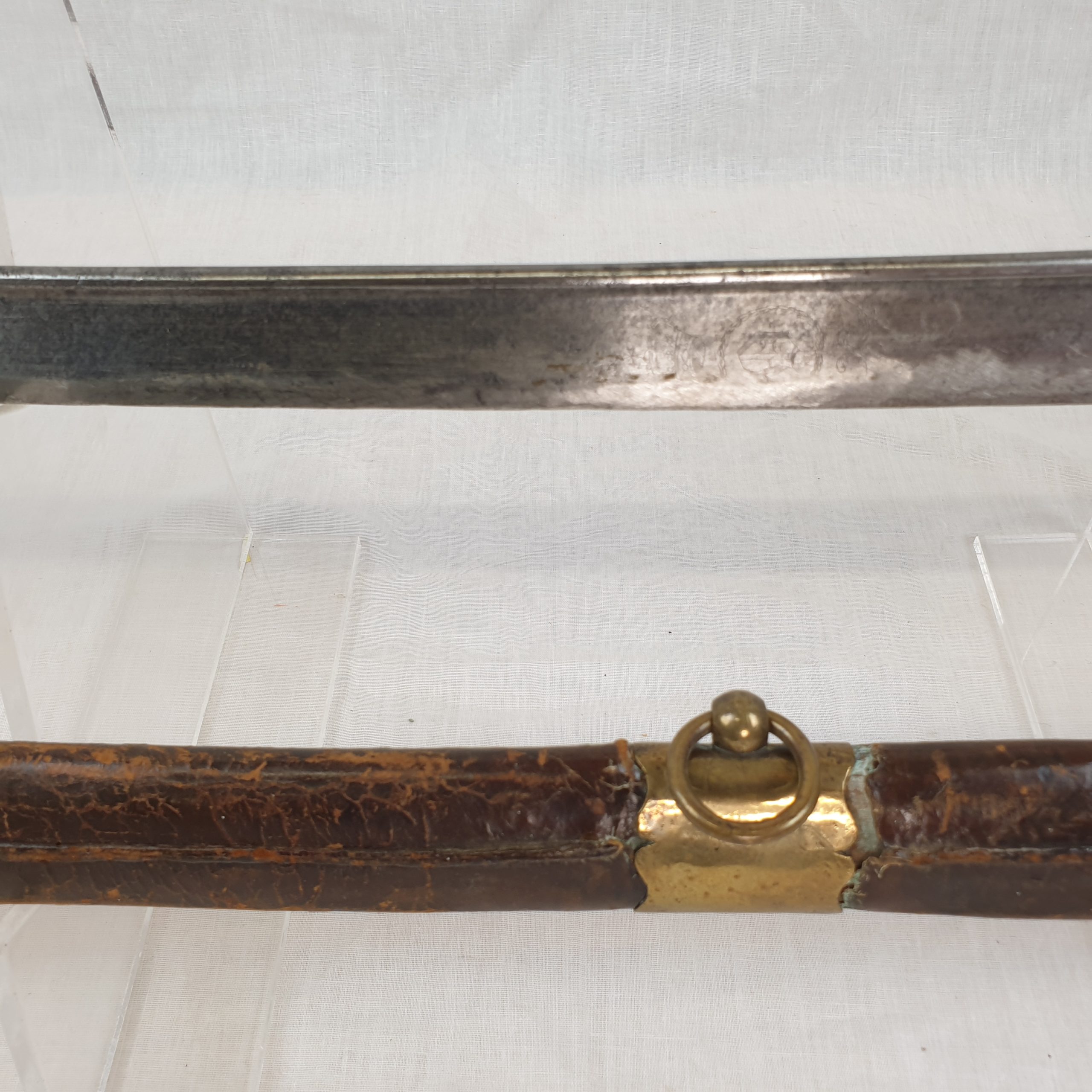 Napoleonic Period Bavarian Hussar Sabre and Scabbard - Image 10