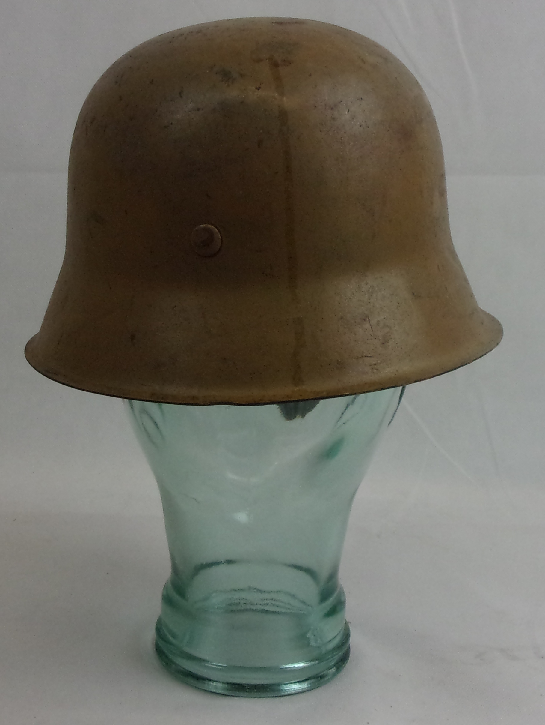 Original Early Afrika Korp M42 Helmet With Liner And Strap - Image 6