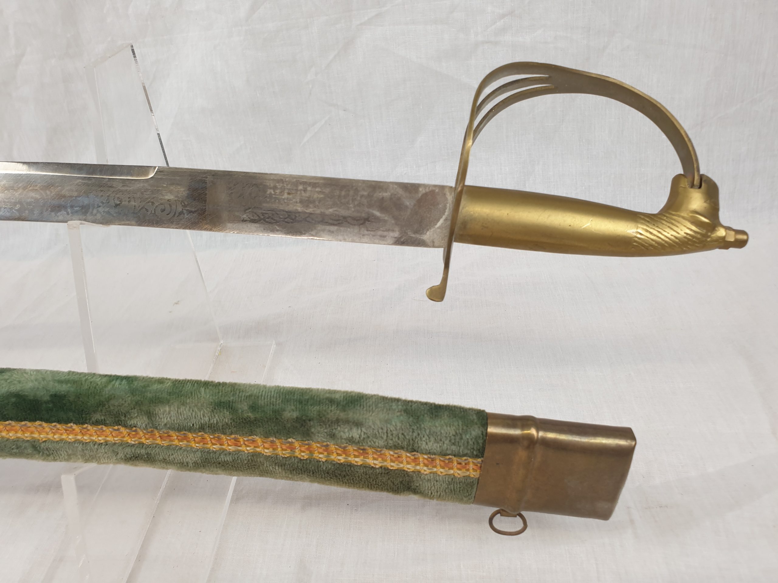 Pair Of Early 20th Century Indian Cavalry Sabres - Image 9