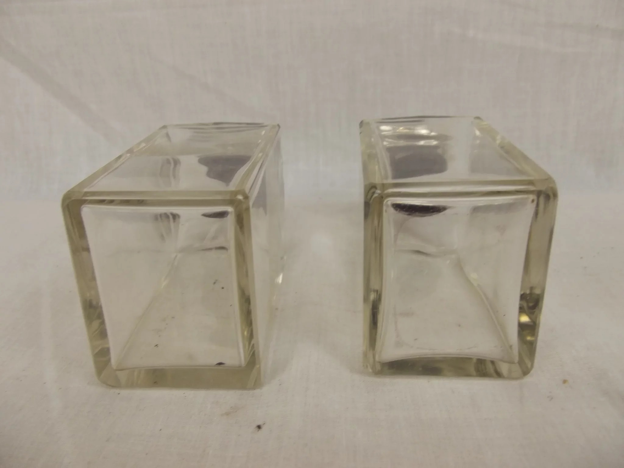 Pair Of London Silver Topped Perfume Bottles London 1932 - Image 5