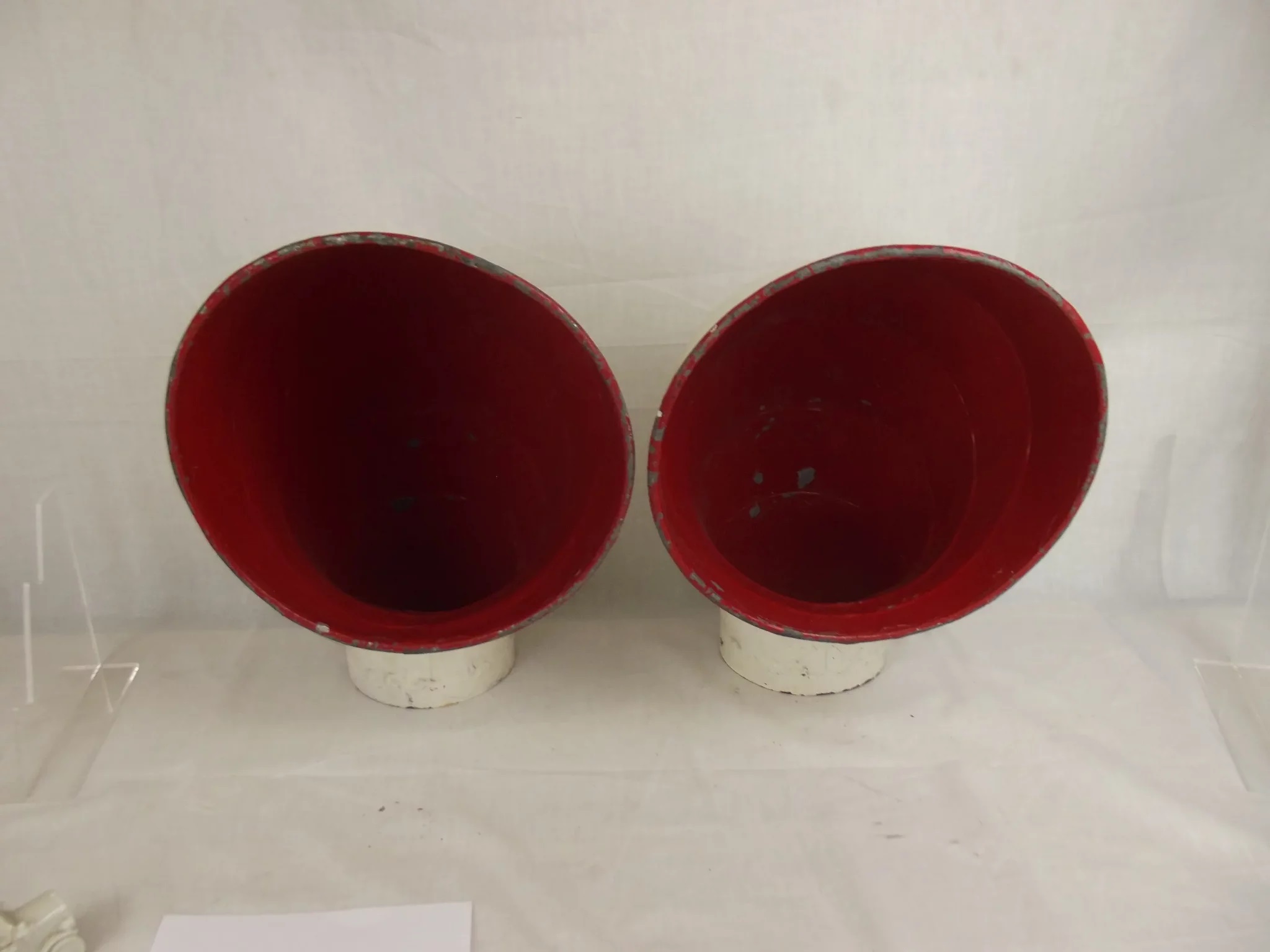 Pair Of Vintage Steel Ships Engine Cowls - Image 3