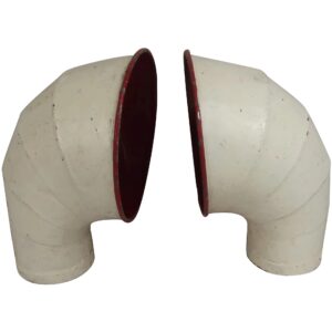 Pair Of Vintage Steel Ships Engine Cowls
