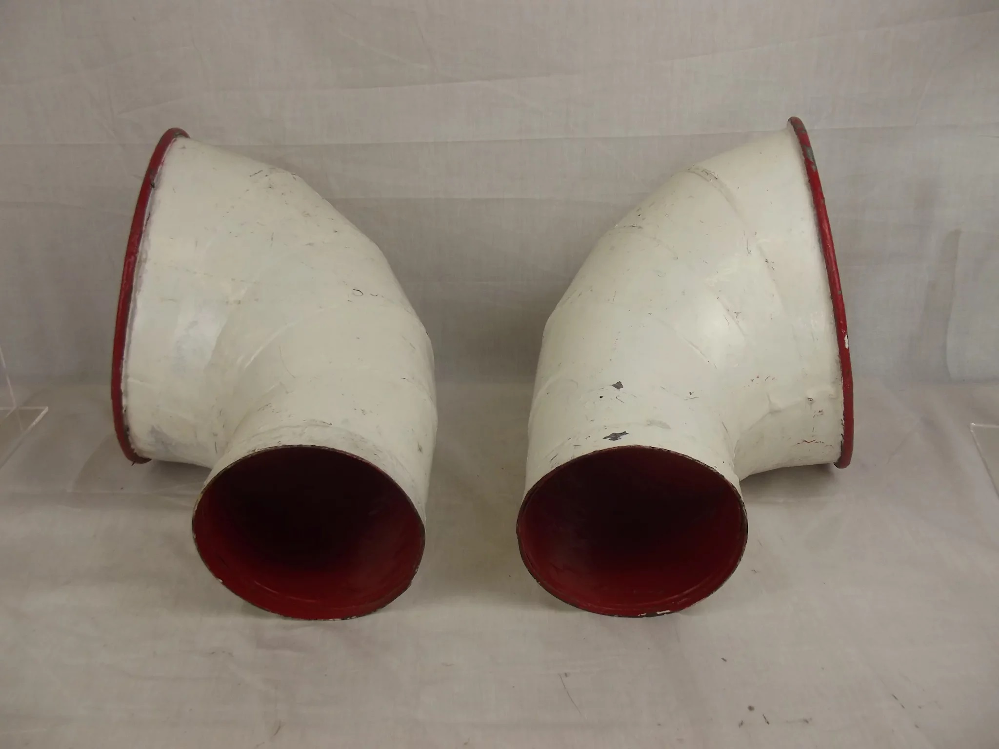 Pair Of Vintage Steel Ships Engine Cowls - Image 6
