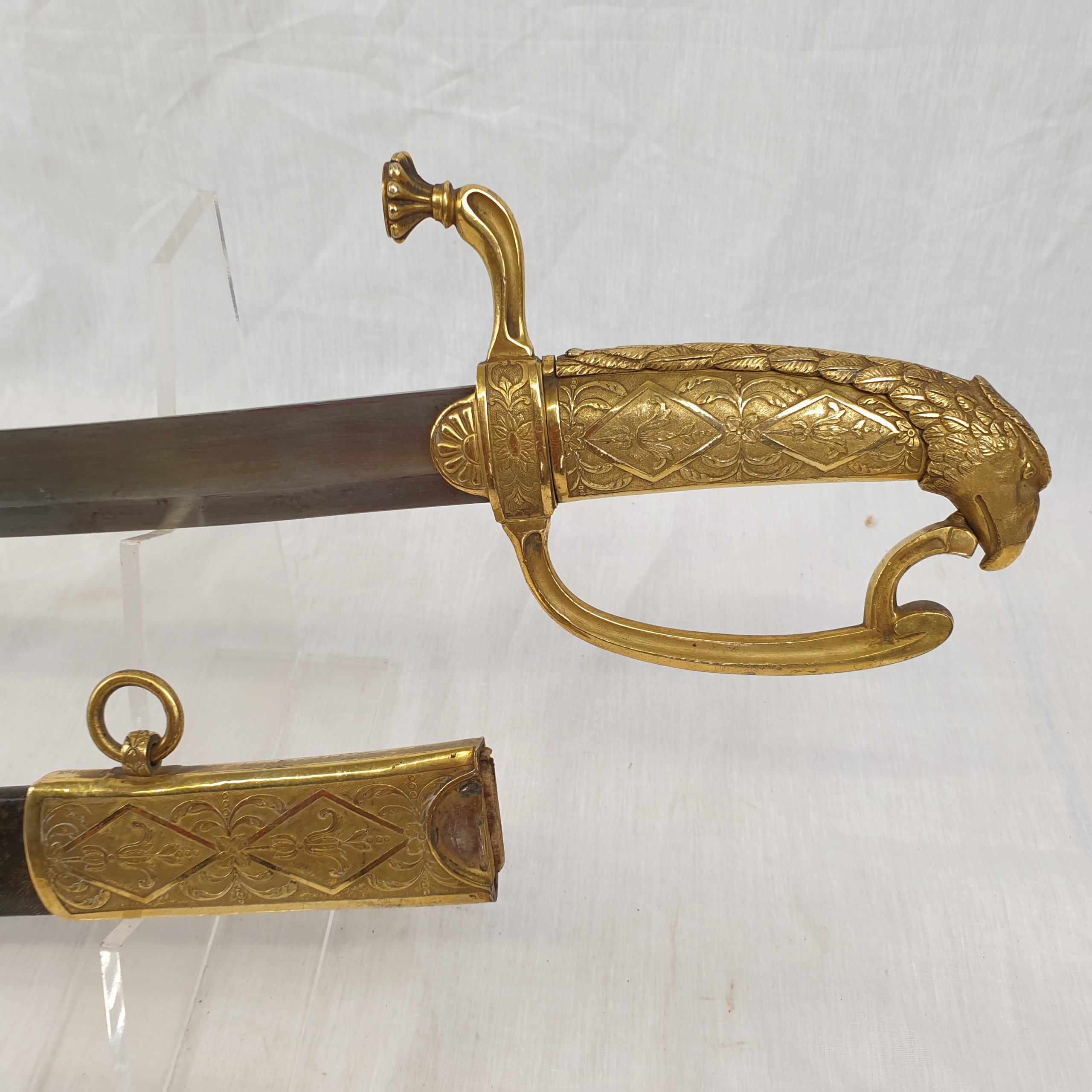 Rare American Pre War of 1812 “LePage” Sword French 1st Empire Import - Image 3