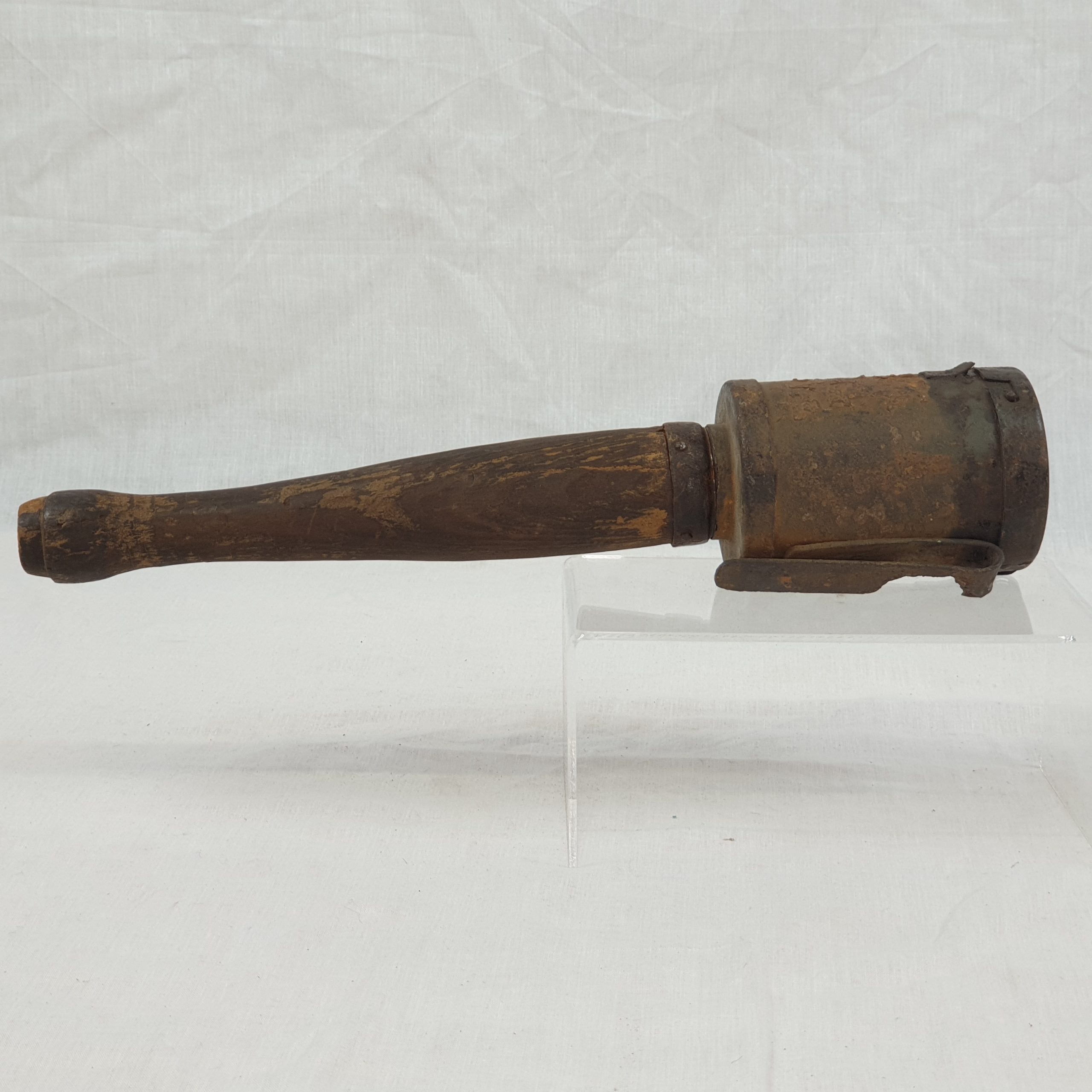 Rare Original WWI First World War Inert Imperial German Army Stick Grenade - Image 2