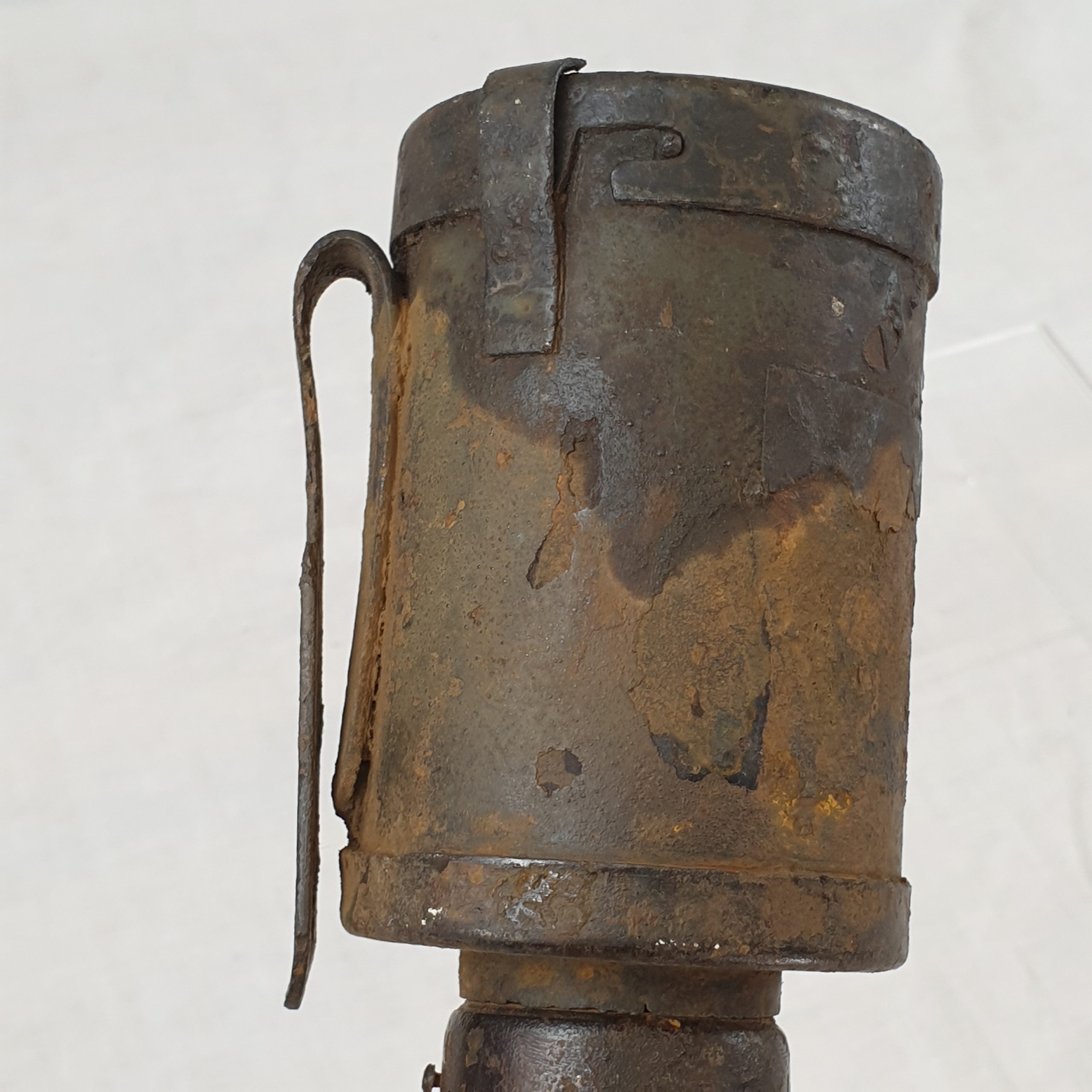 Rare Original WWI First World War Inert Imperial German Army Stick Grenade - Image 5