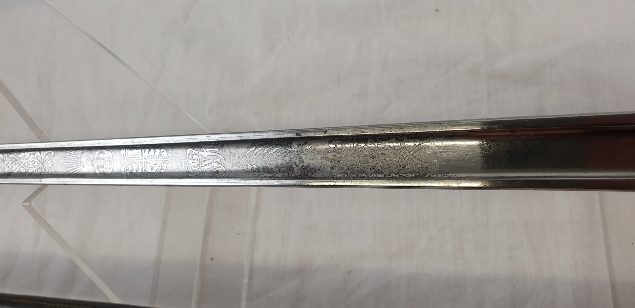 1897 Pattern Royal Marine GR V Sword and scabbard - Image 11