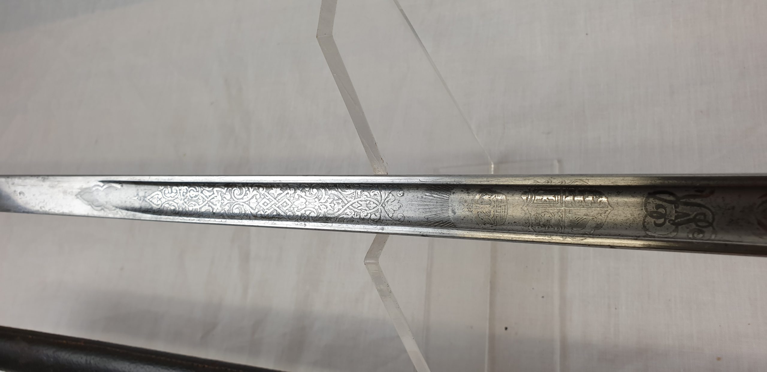 1897 Pattern Royal Marine GR V Sword and scabbard - Image 12