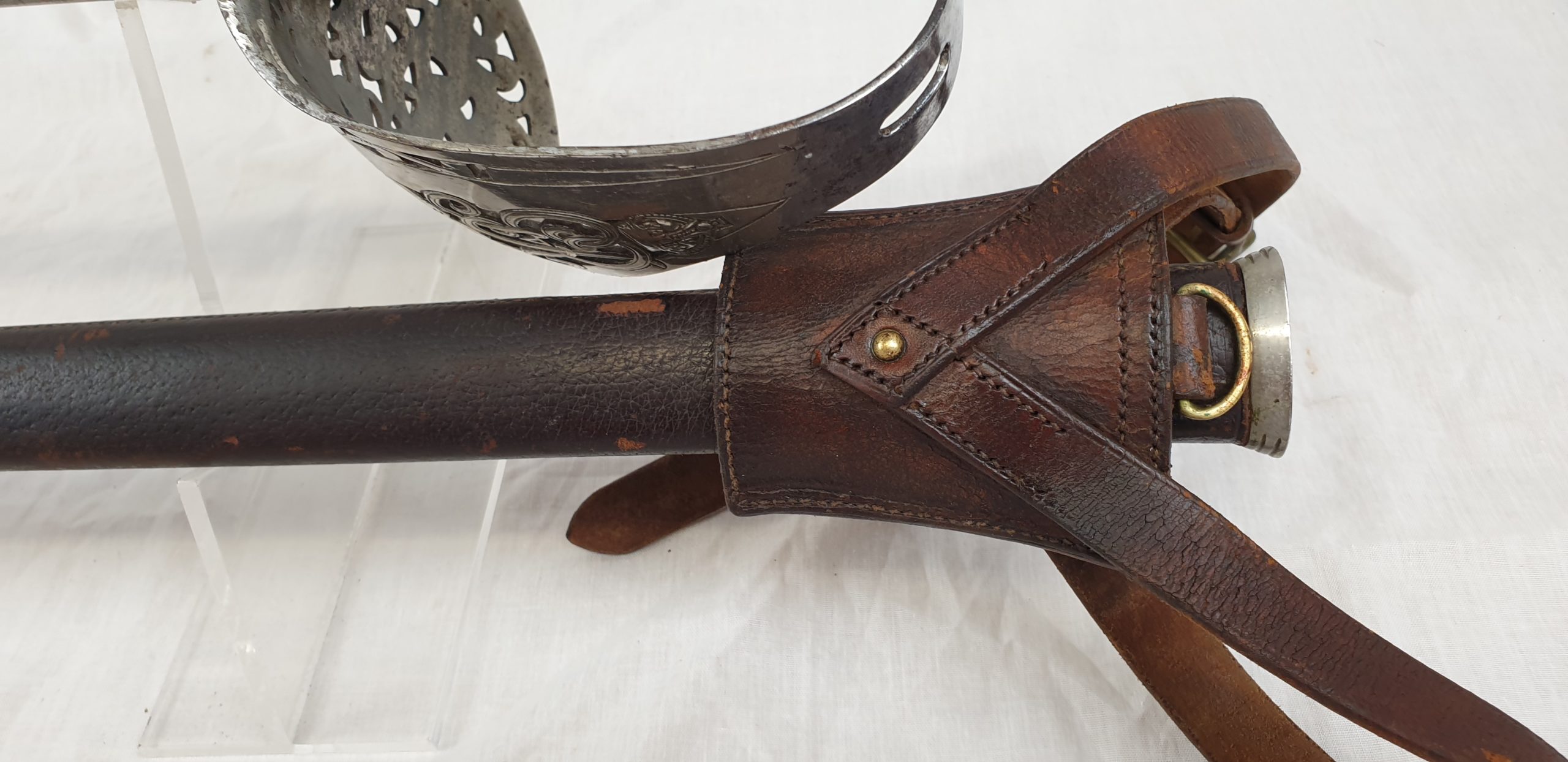 1897 Pattern Royal Marine GR V Sword and scabbard - Image 15