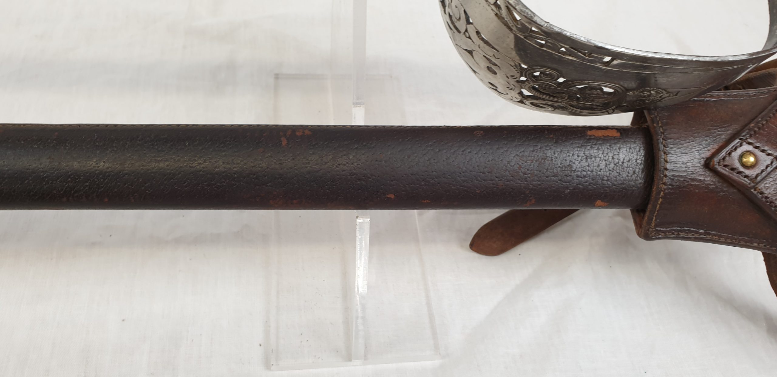 1897 Pattern Royal Marine GR V Sword and scabbard - Image 16