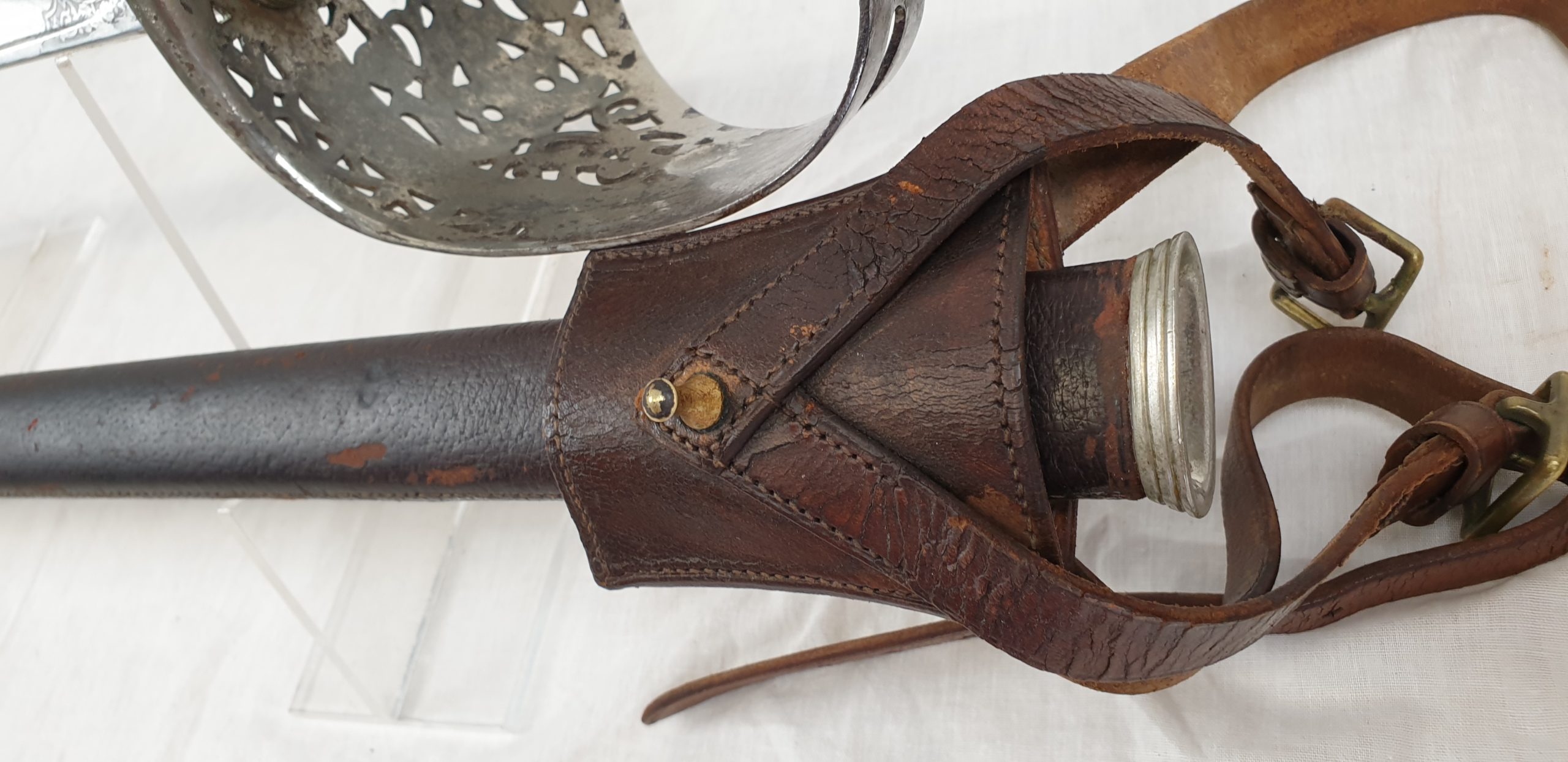 1897 Pattern Royal Marine GR V Sword and scabbard - Image 20