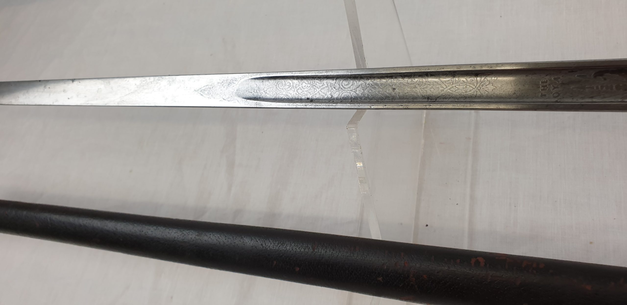 1897 Pattern Royal Marine GR V Sword and scabbard - Image 6