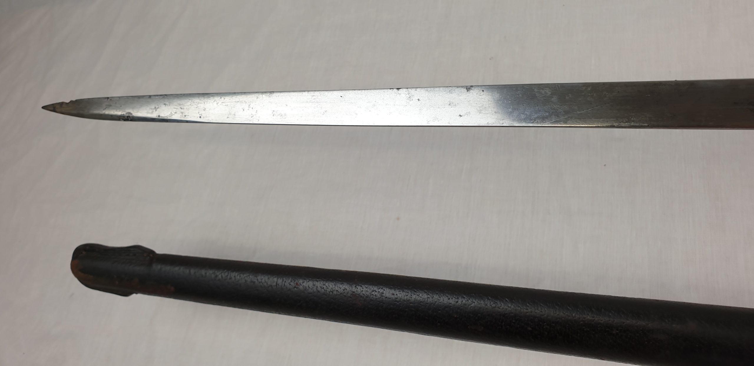 1897 Pattern Royal Marine GR V Sword and scabbard - Image 7