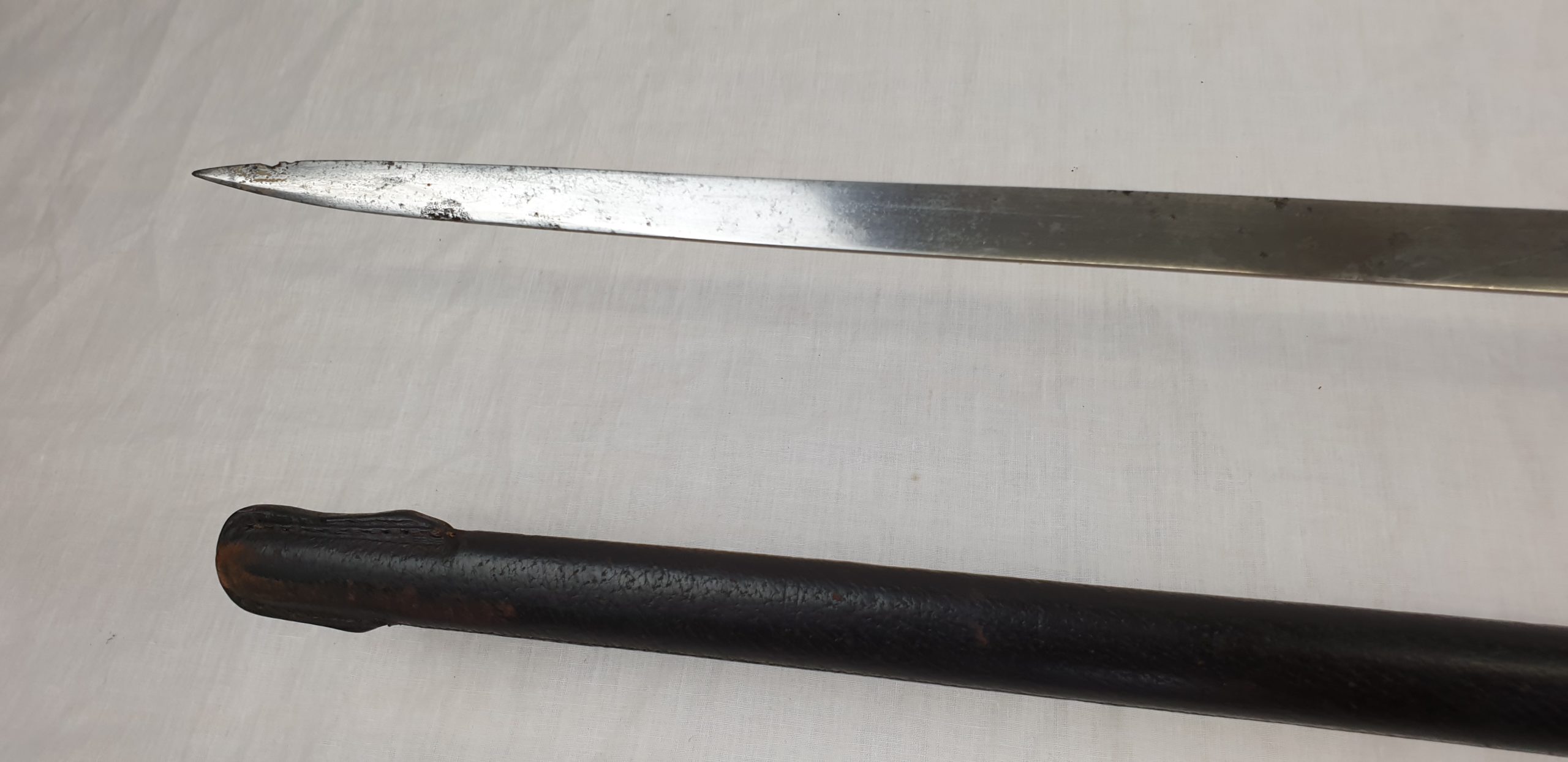1897 Pattern Royal Marine GR V Sword and scabbard - Image 8