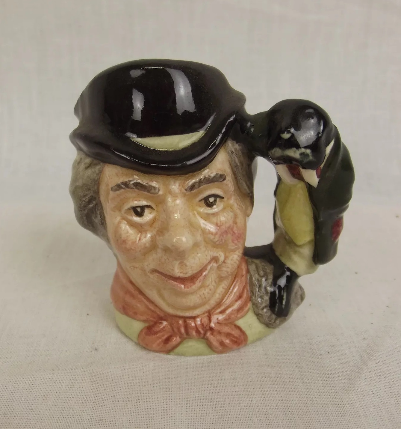 Tiny Royal Doulton Toby Jug D6608 The Walrus And The Carpenter - Image 2