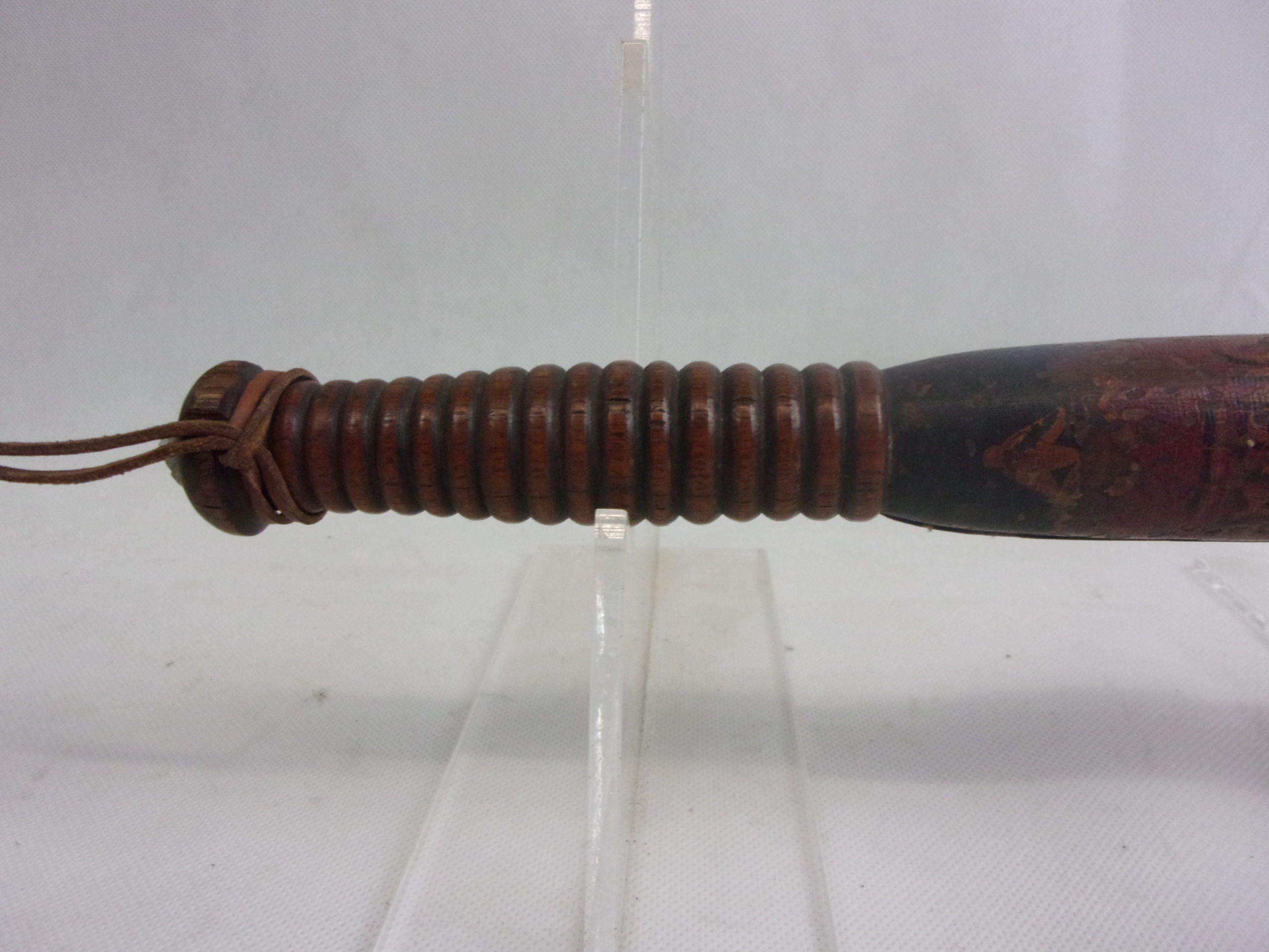 Victorian Constables Hardwood Truncheon With Queen Victoria's Cypher - Image 5