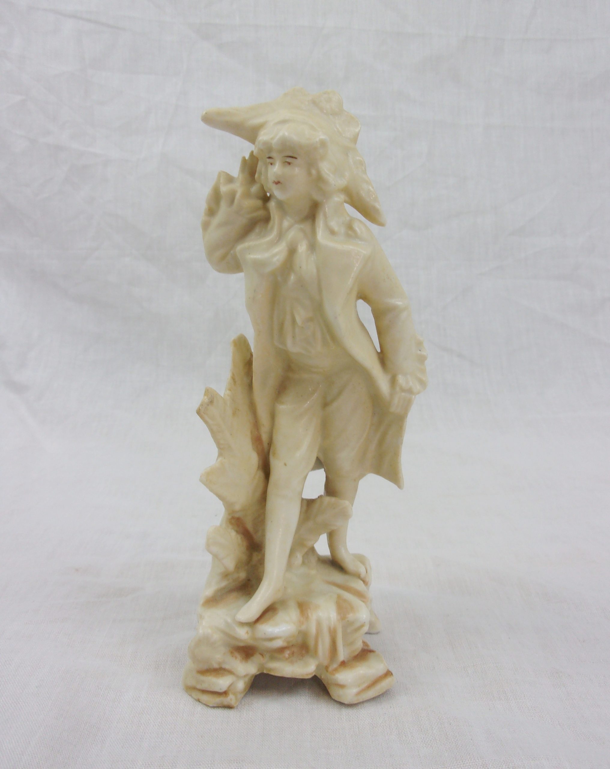 Victorian Porcelain Figurine Of A Young Sailor Or Midshipman