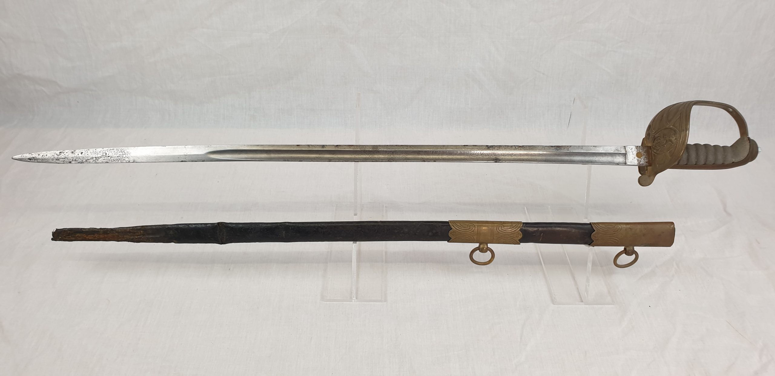 Victorian Royal Navy Warrant Officer Sword