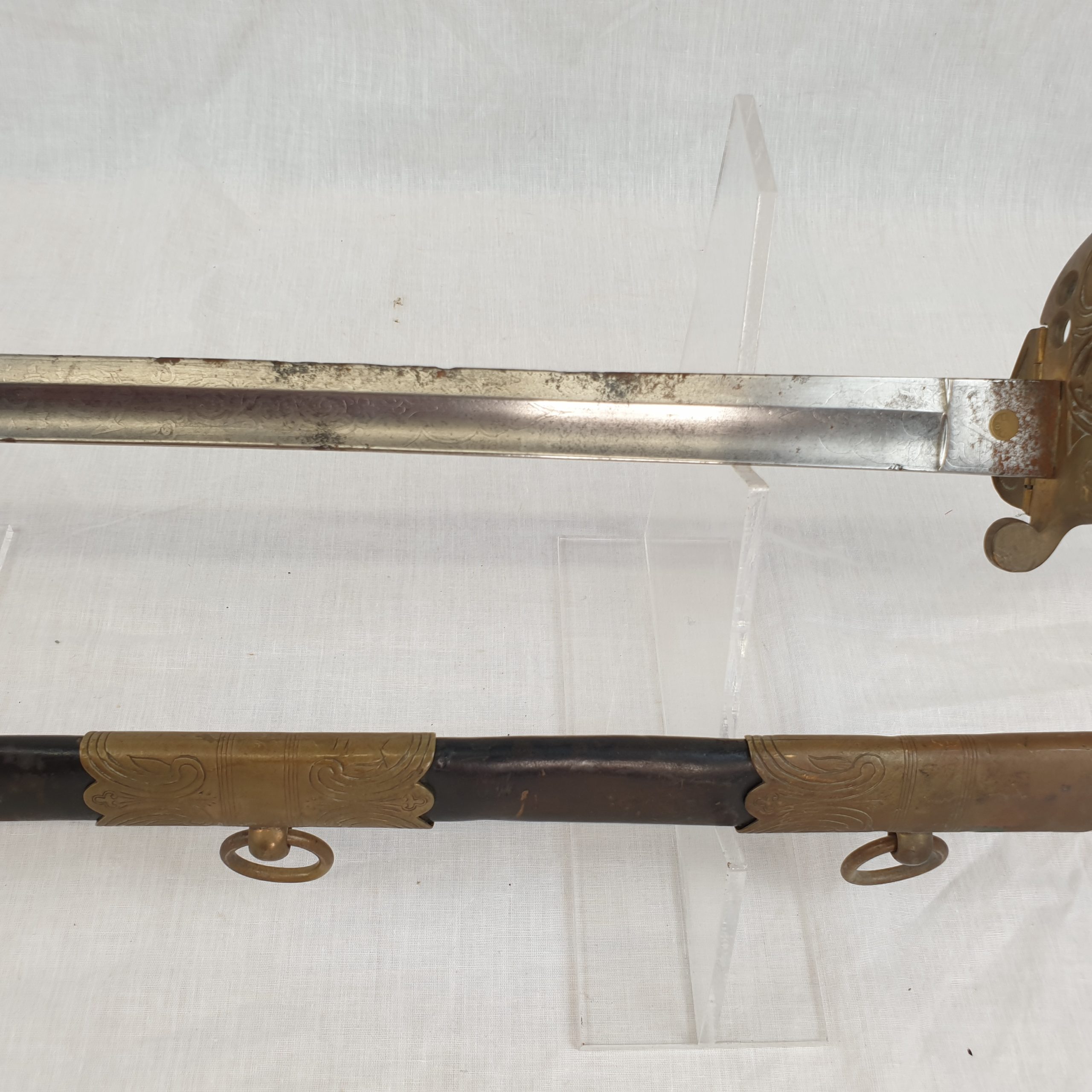 Victorian Royal Navy Warrant Officer Sword - Image 18