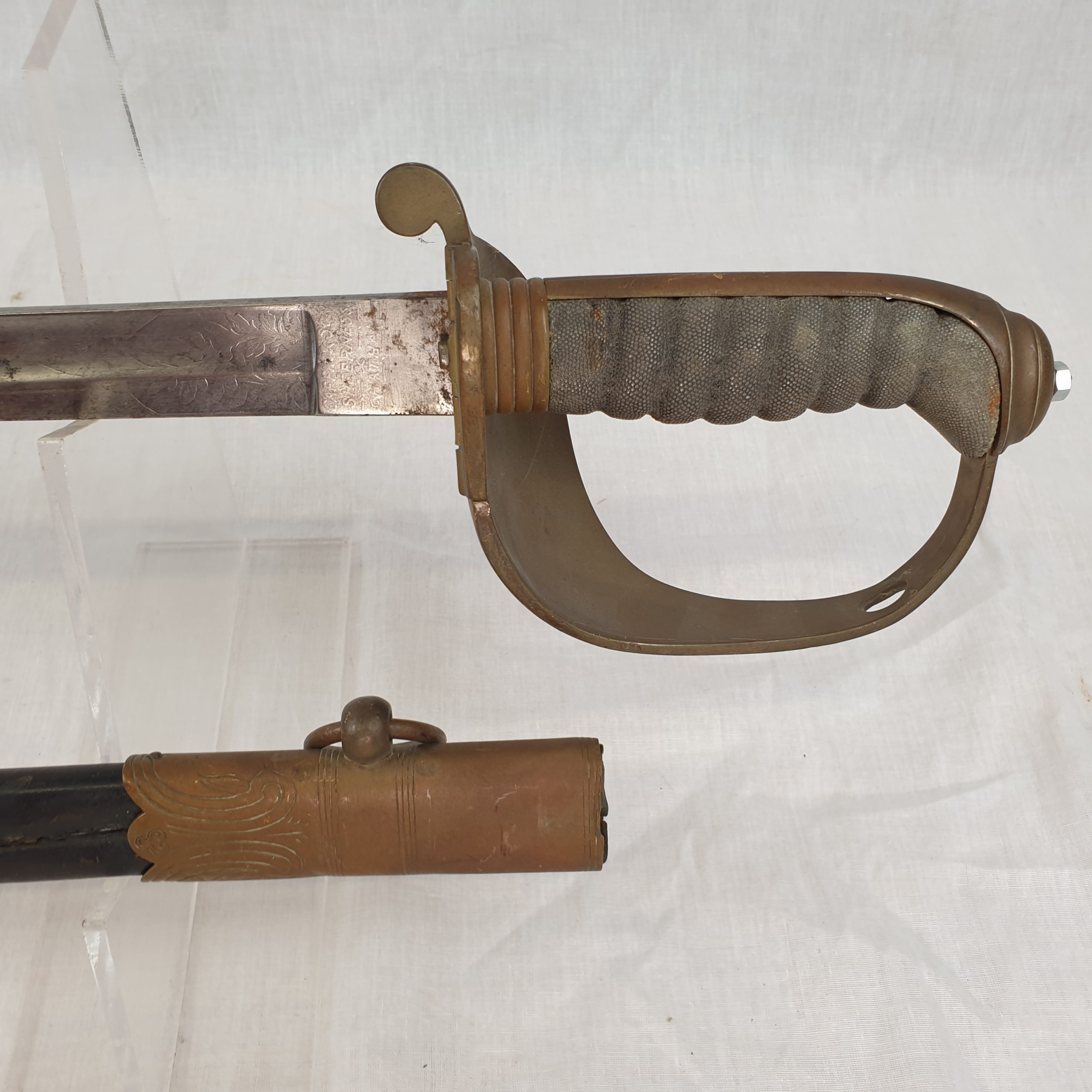 Victorian Royal Navy Warrant Officer Sword - Image 24