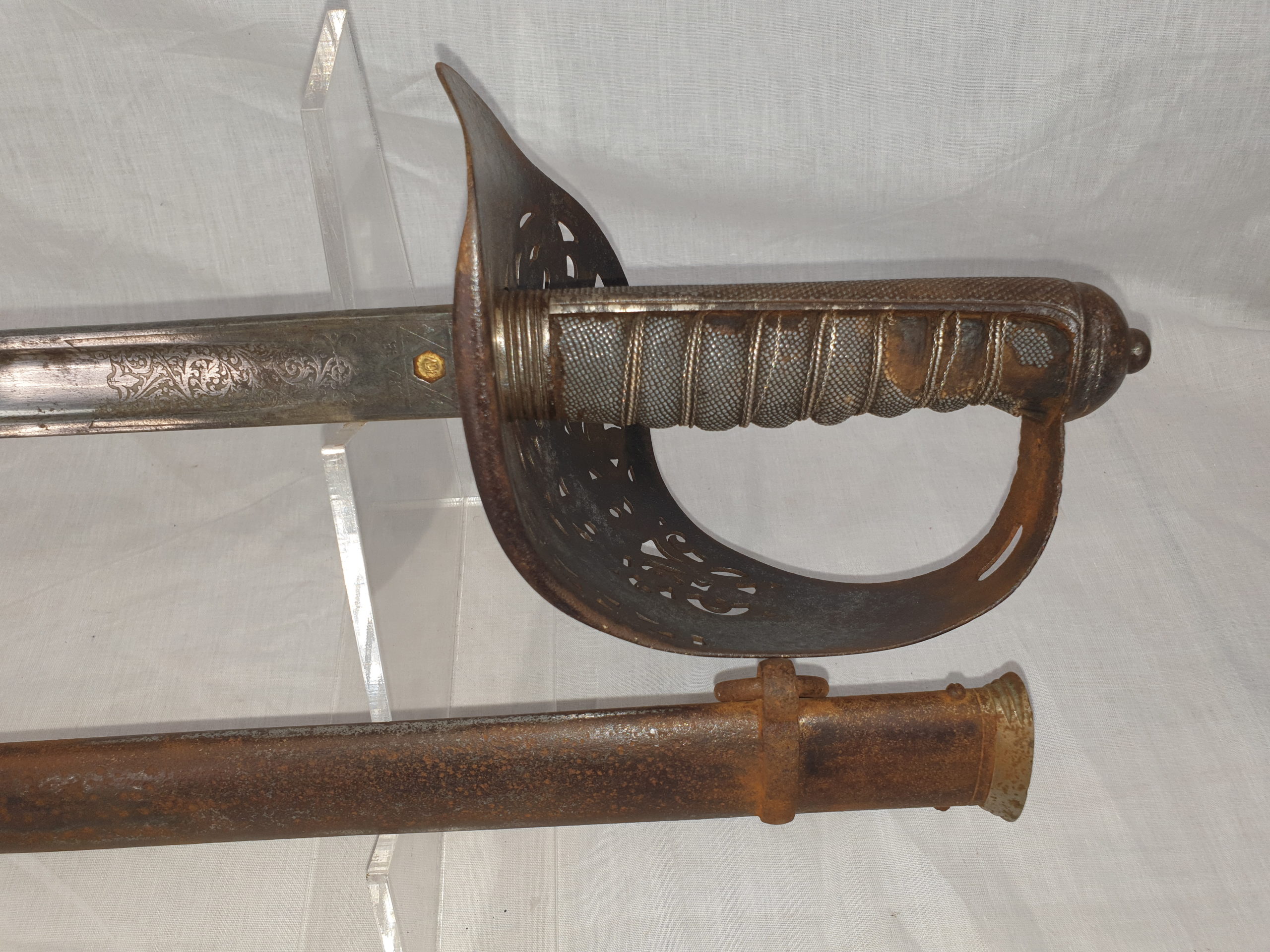 Named WW1 1897 Pattern Infantry Officers Sword By Wilkinson - Image 15
