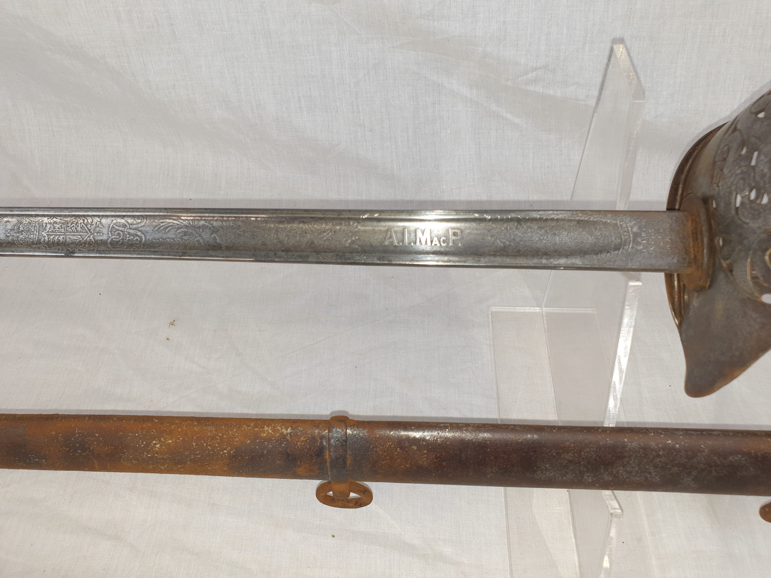 Named WW1 1897 Pattern Infantry Officers Sword By Wilkinson - Image 9