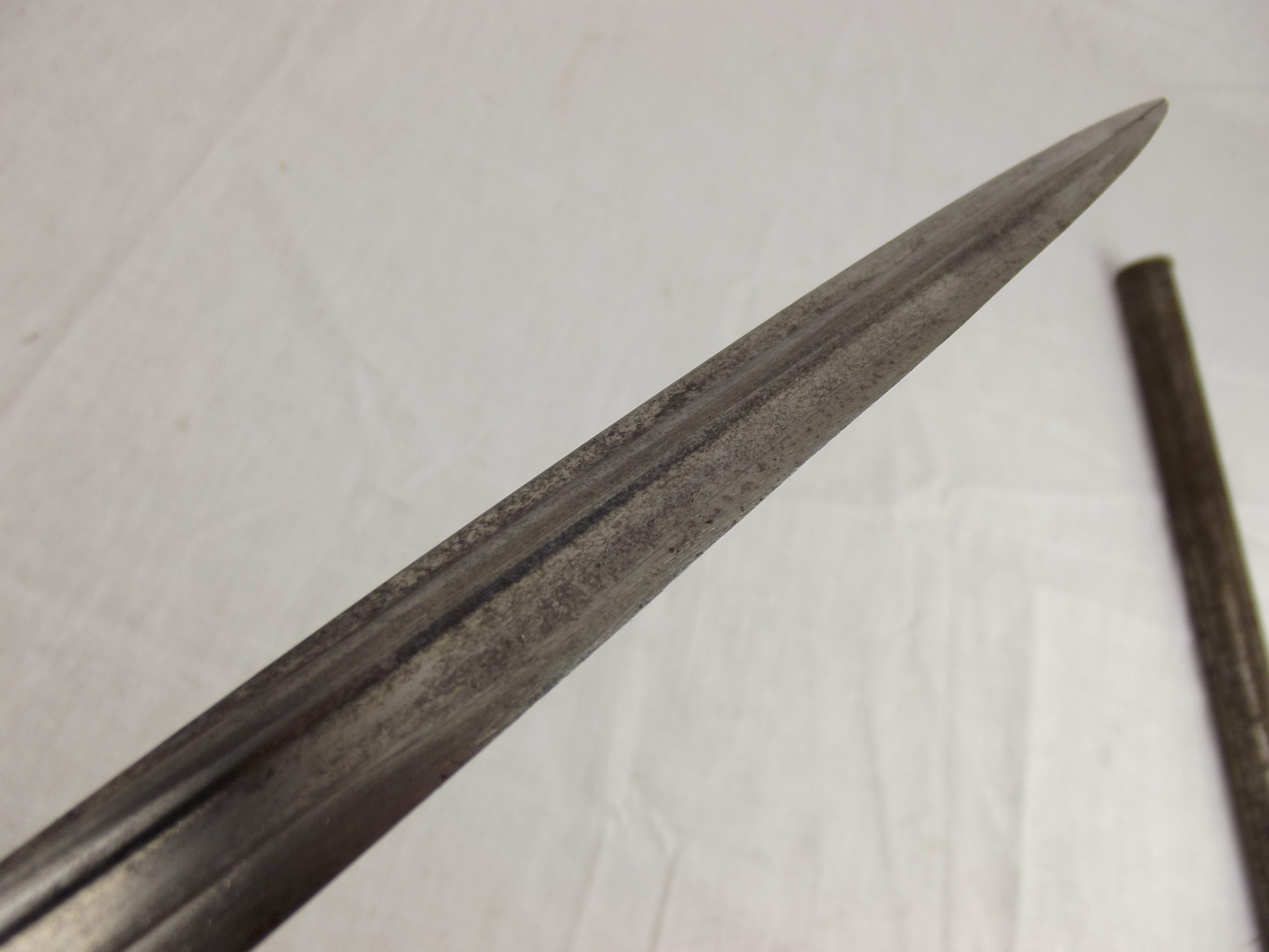 WW1 German Gew98 First Pattern Mauser Bayonet Dated 1905 with Steel Scabbard - Image 11