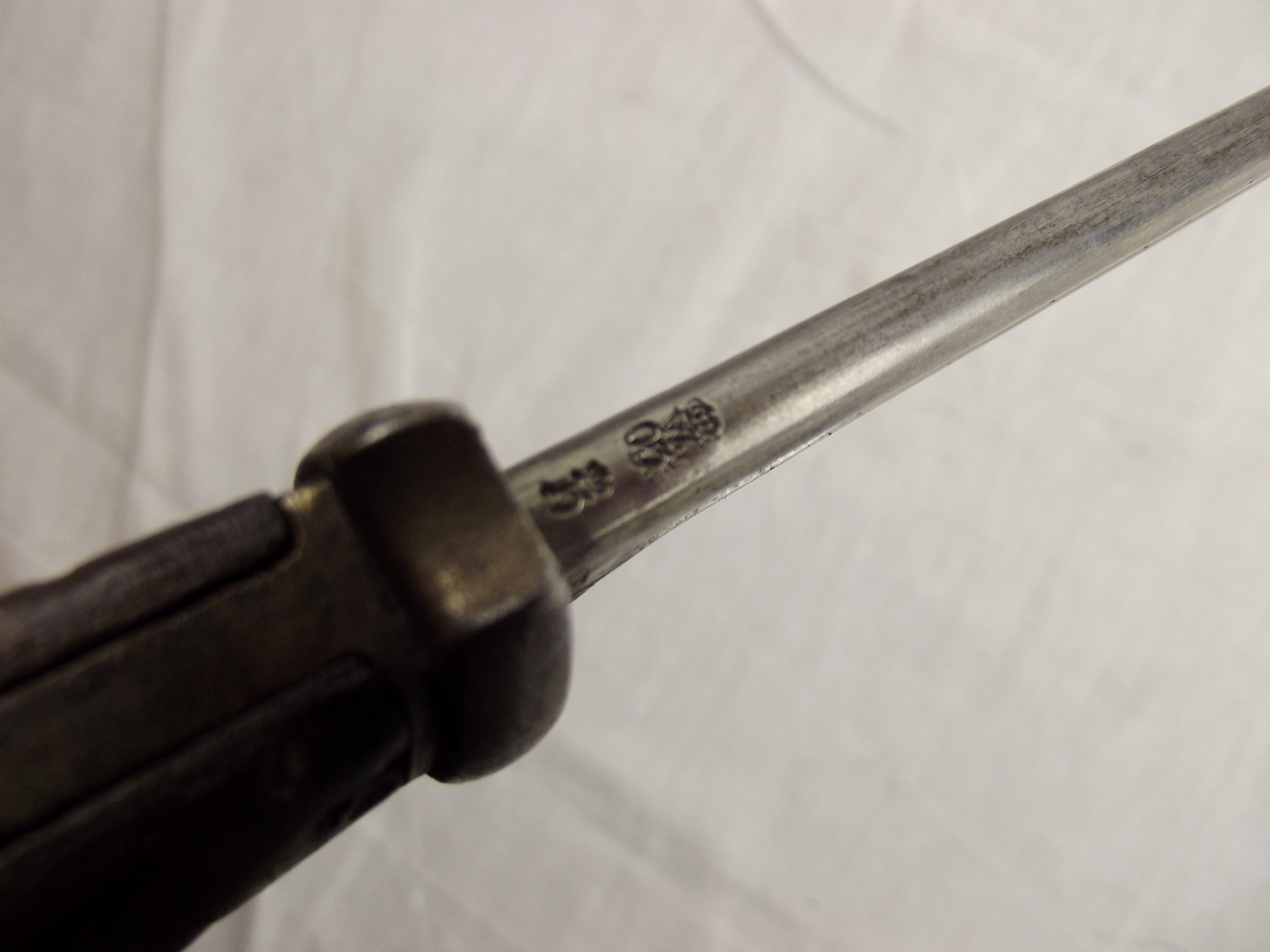 WW1 German Gew98 First Pattern Mauser Bayonet Dated 1905 with Steel Scabbard - Image 12