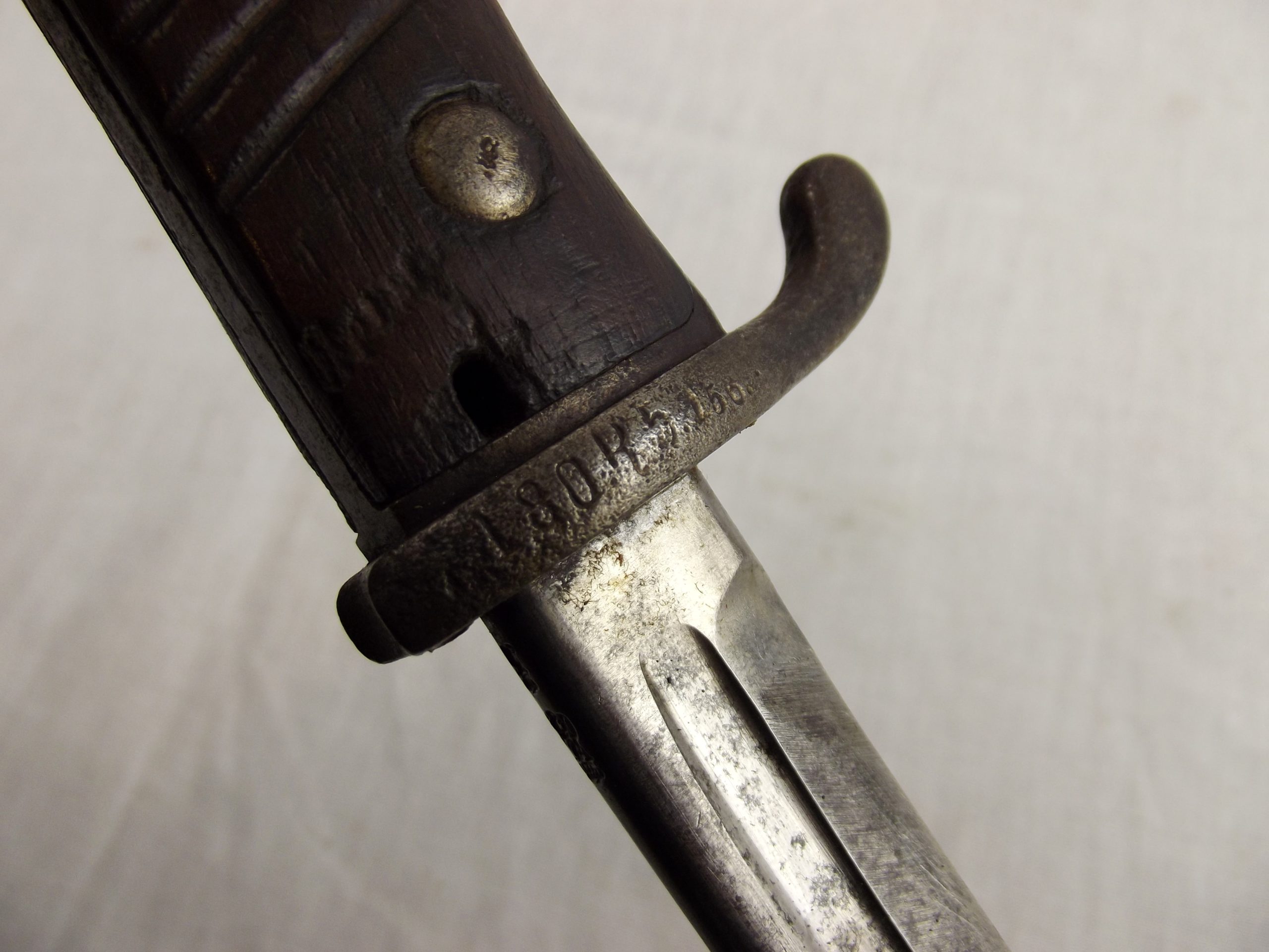 WW1 German Gew98 First Pattern Mauser Bayonet Dated 1905 with Steel Scabbard - Image 15