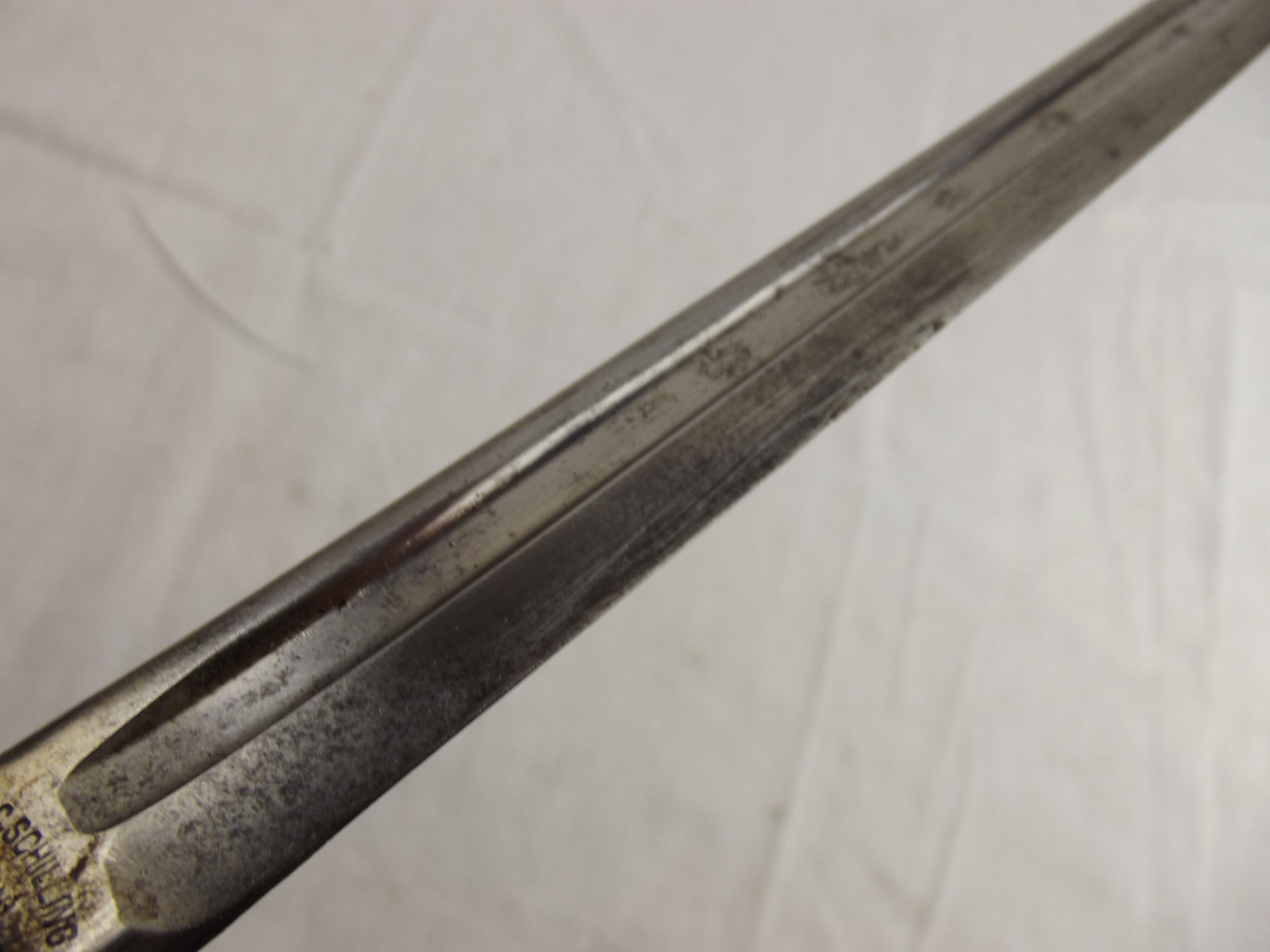 WW1 German Gew98 First Pattern Mauser Bayonet Dated 1905 with Steel Scabbard - Image 8