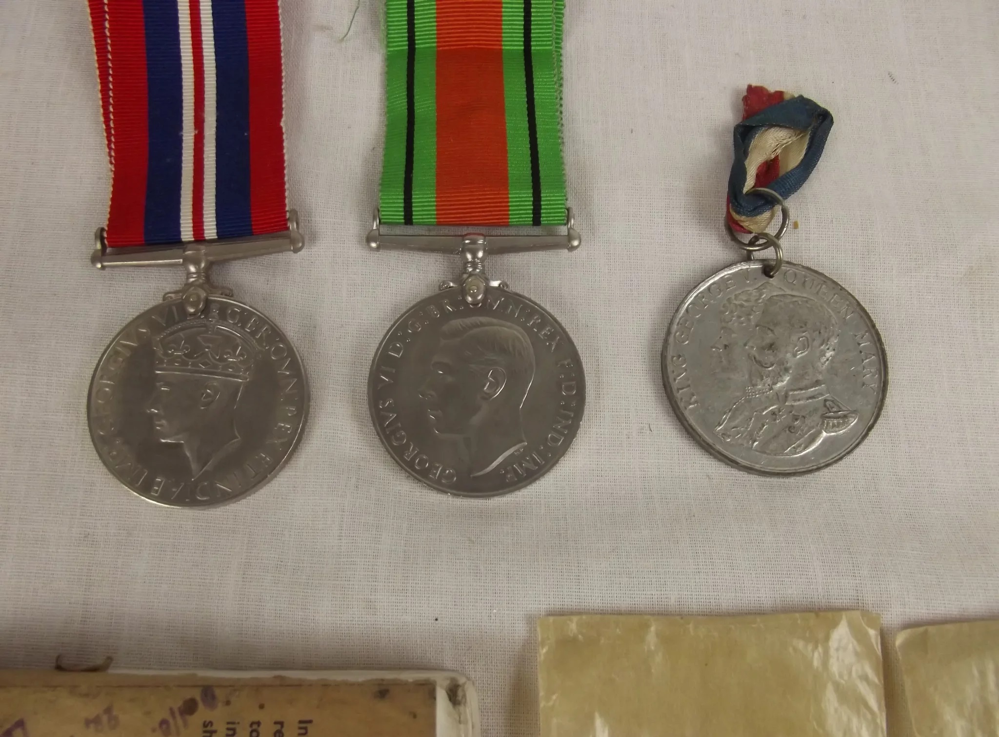 WW2 Medal Set Of Two And George V Silver Jubilee Medal - Image 3