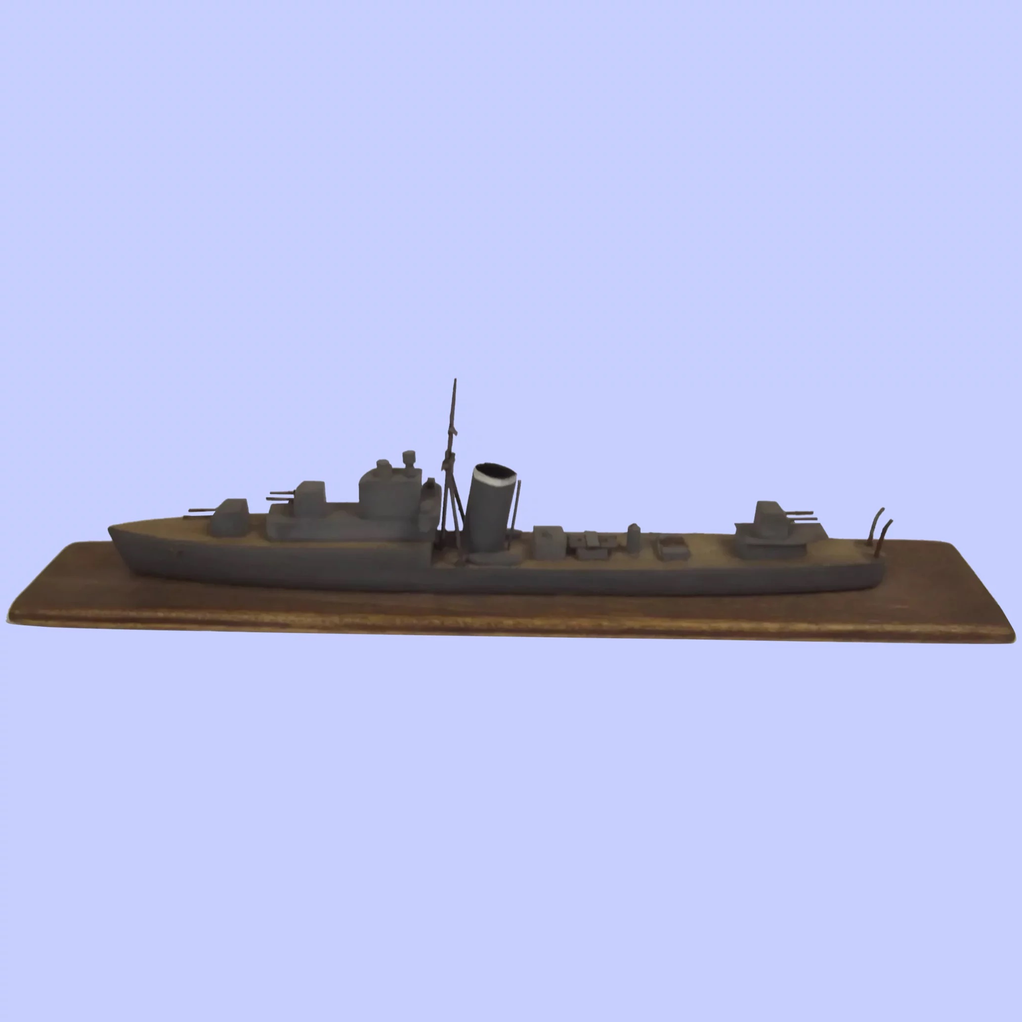 WW2 Recognition Model Of A Royal Navy Destroyer #2