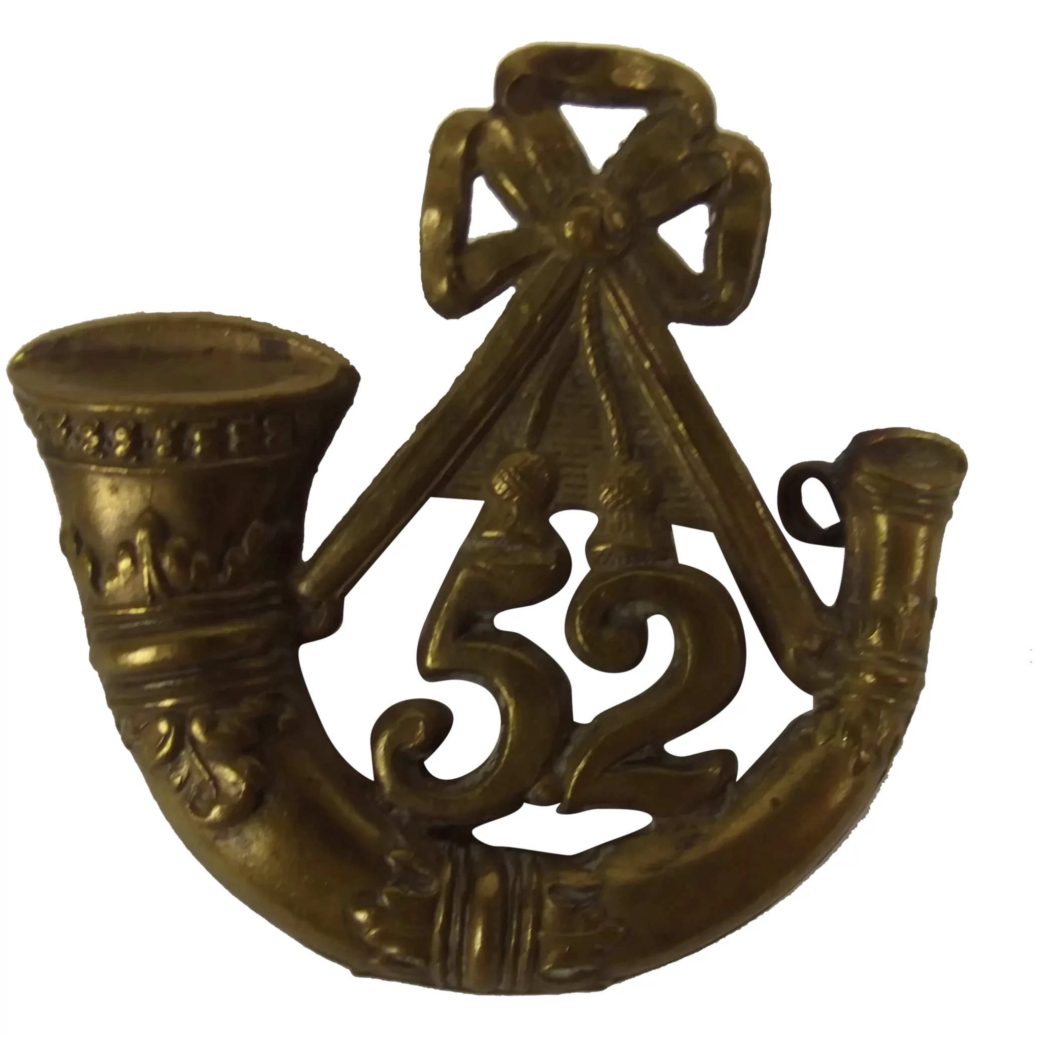 c1880 52nd Oxfordshire Light Infantry Cap Badge
