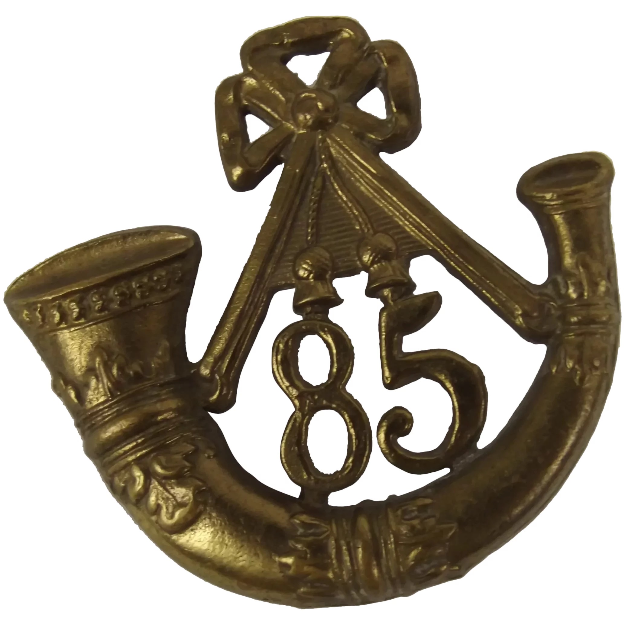 c1880 85th Kings Regiment Of Light Infantry Cap Badge