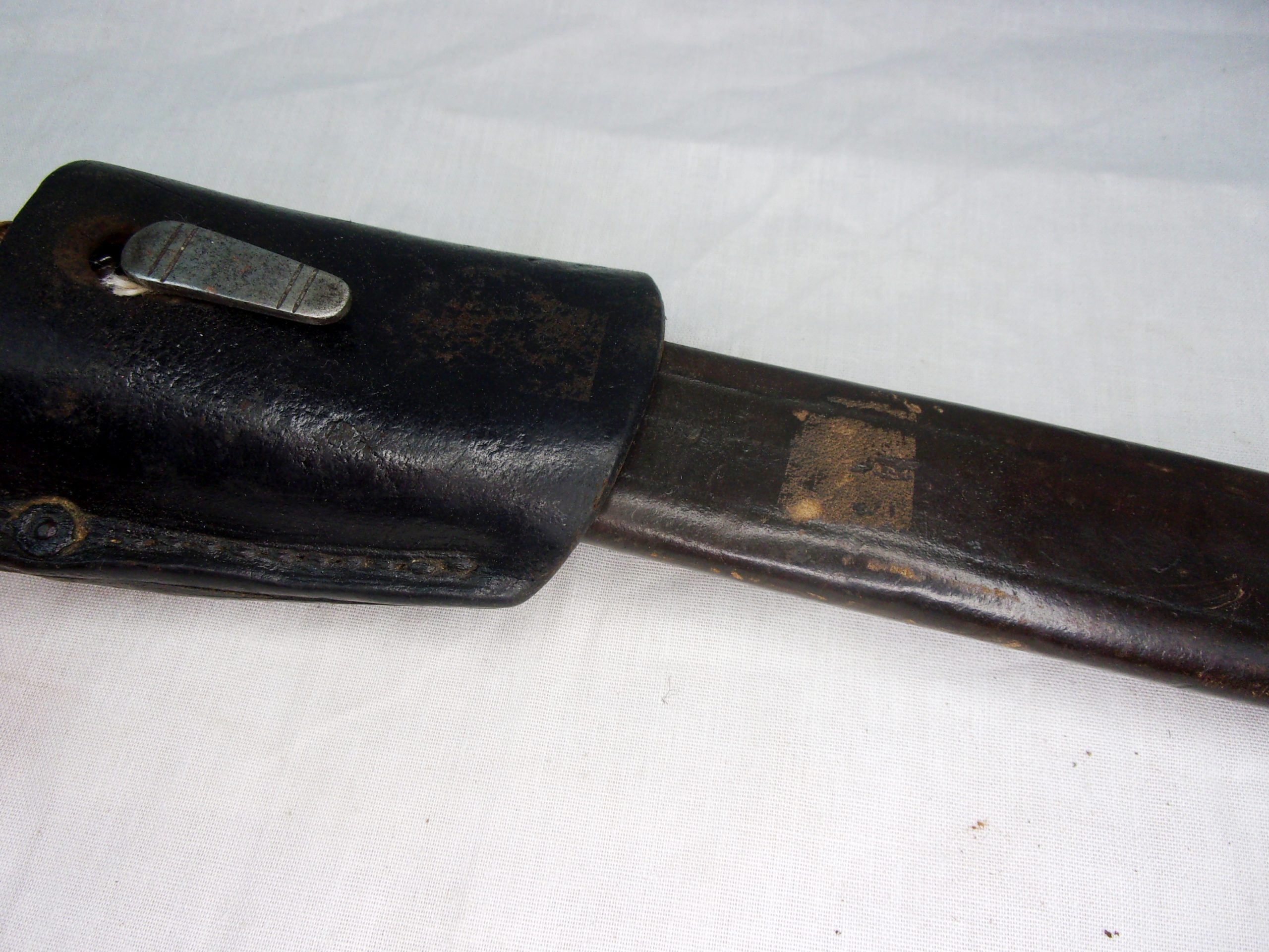 WW1 Imperial German K98 Bayonet, Scabbard, Frog And Sword Knot - Image 3