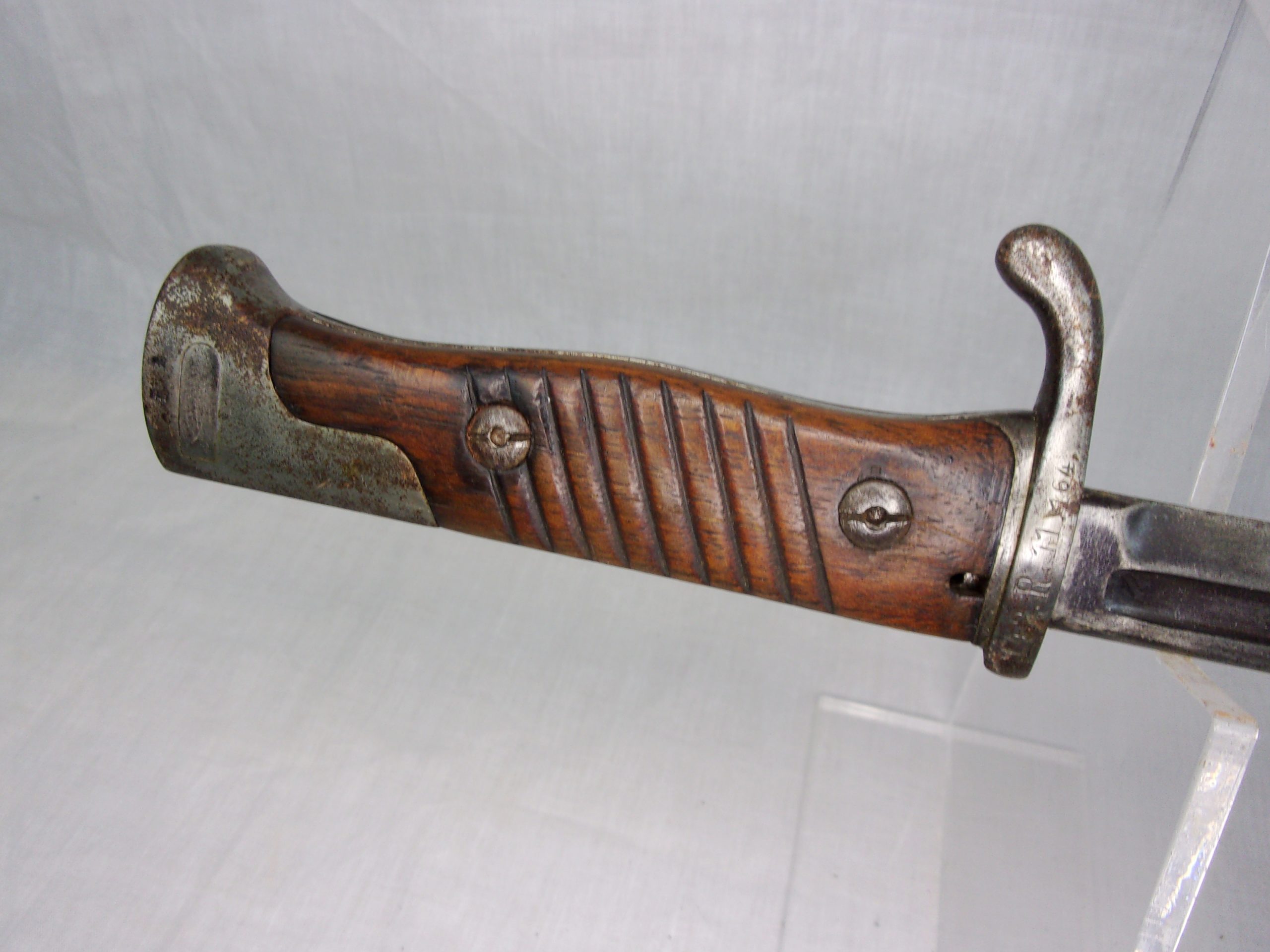 WW1 Imperial German K98 Bayonet, Scabbard, Frog And Sword Knot - Image 12