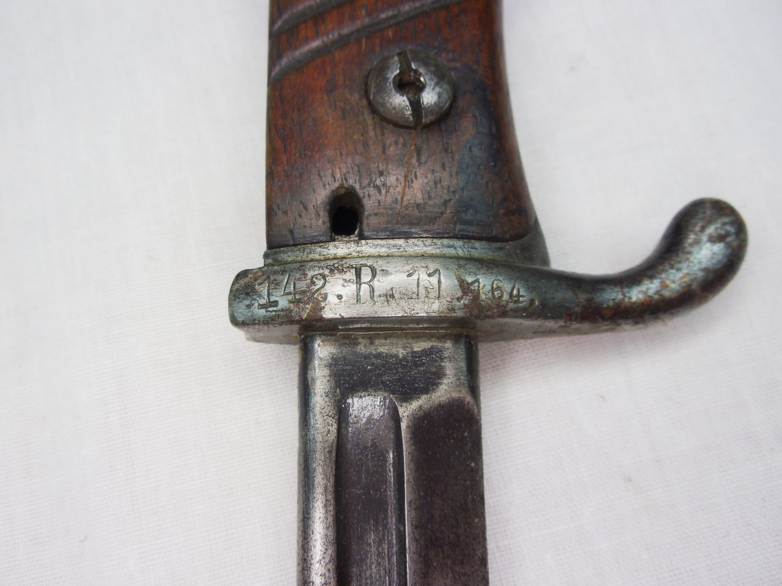 WW1 Imperial German K98 Bayonet, Scabbard, Frog And Sword Knot - Image 11