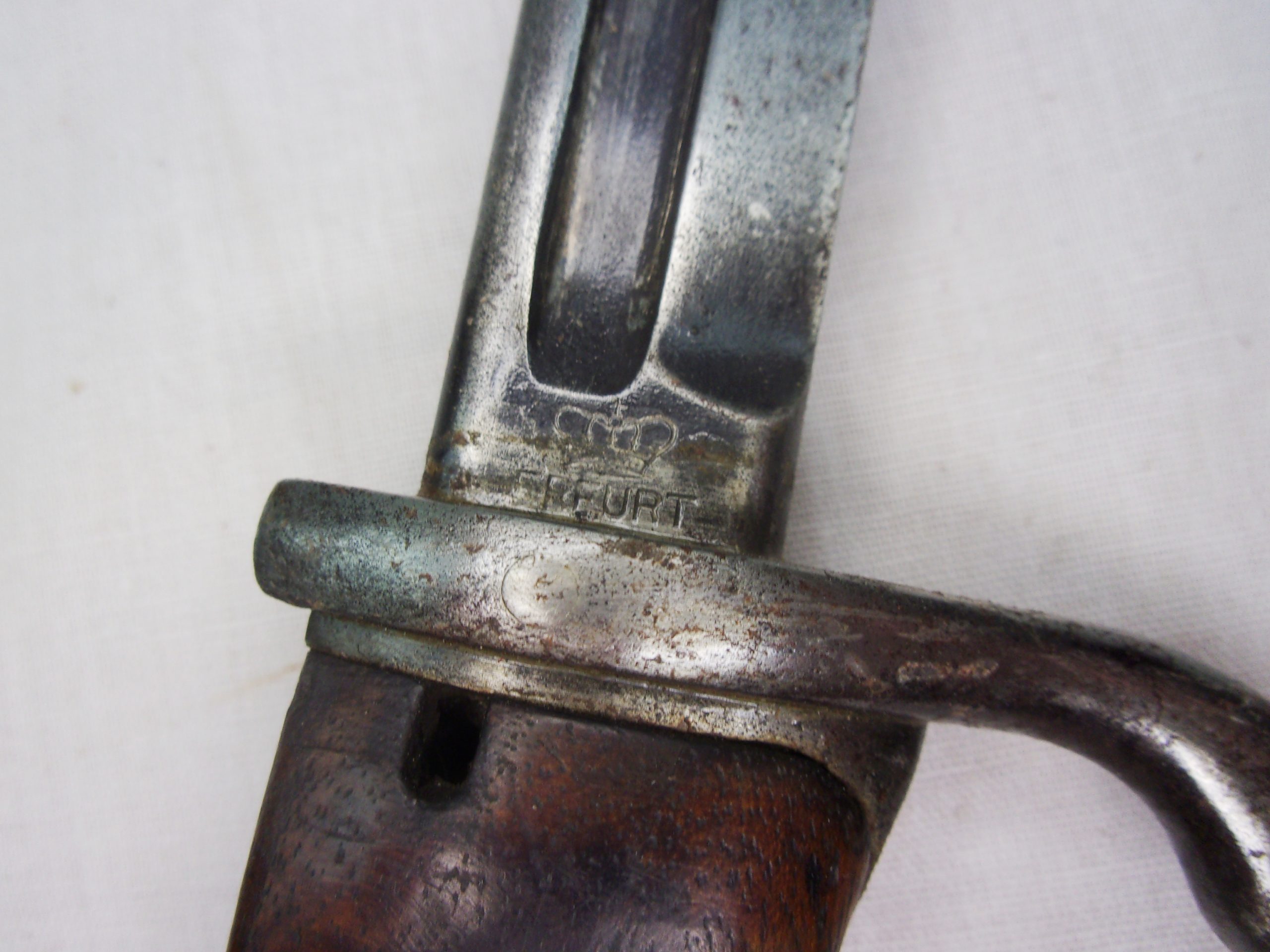 WW1 Imperial German K98 Bayonet, Scabbard, Frog And Sword Knot - Image 10
