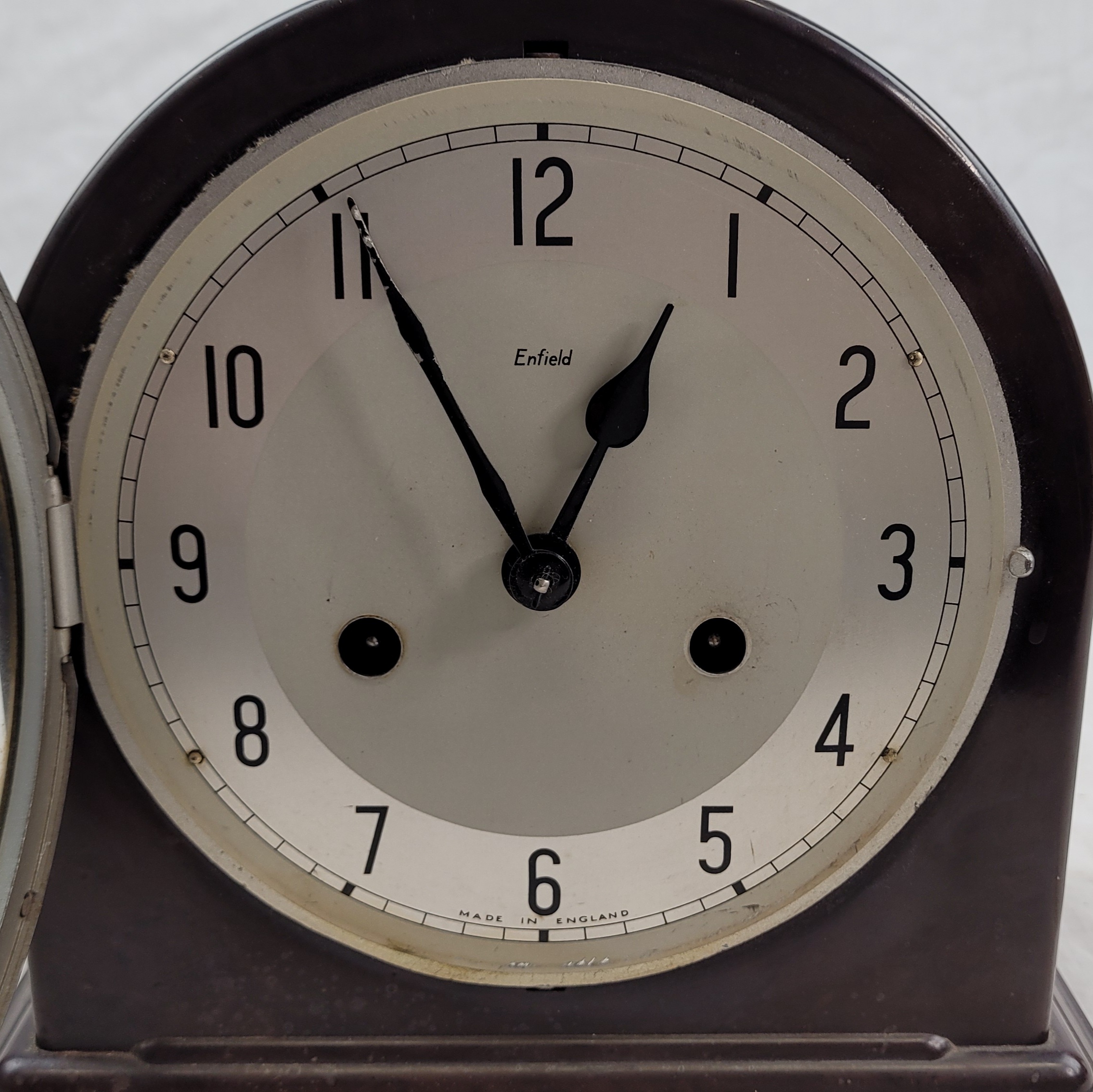 1930s Striking Bakelite Smith Enfield Bracket Clock - Image 2