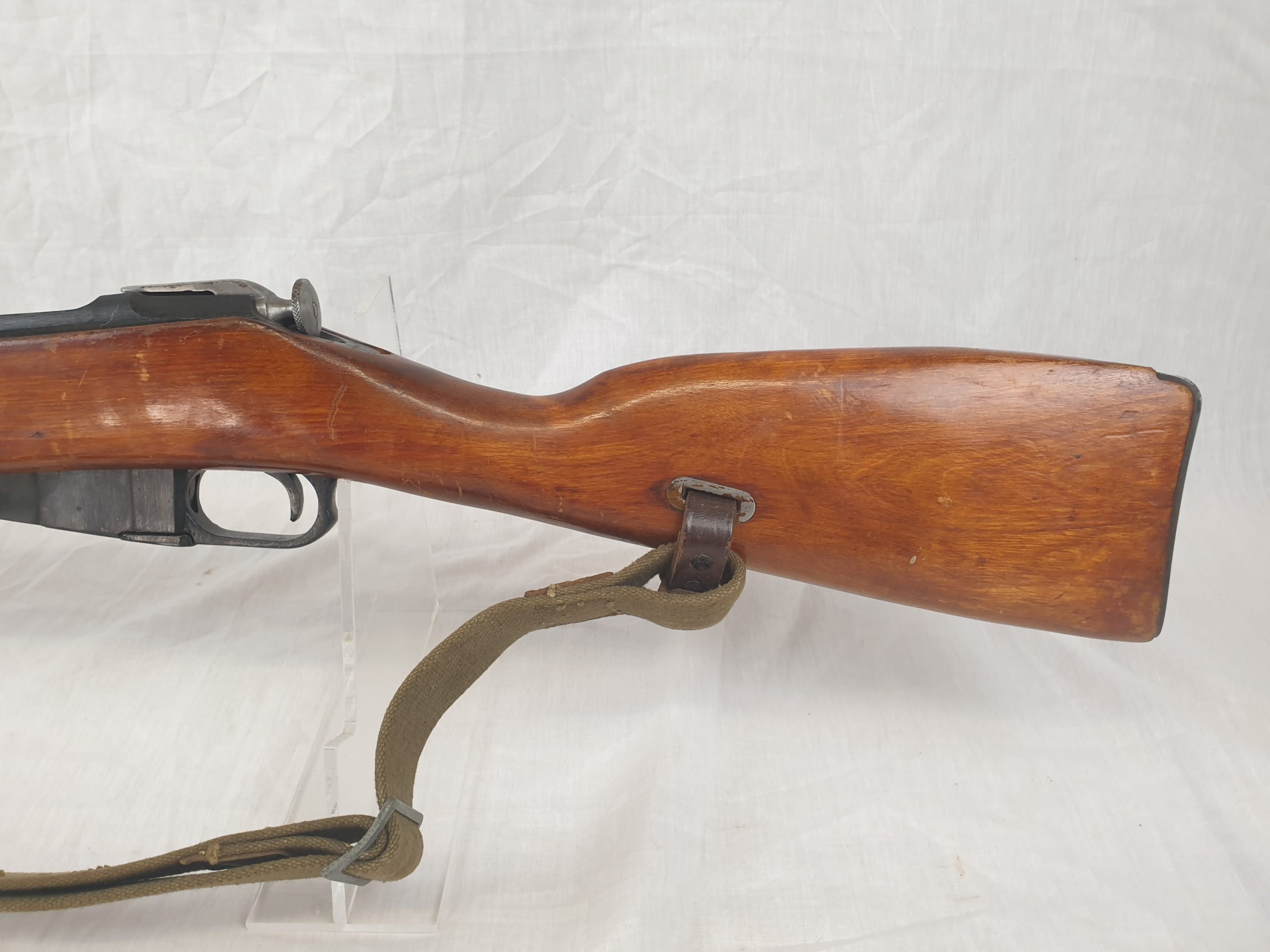 1941 Dated Moisin-Nagant Carbine with Sling - Deactivated - Image 9