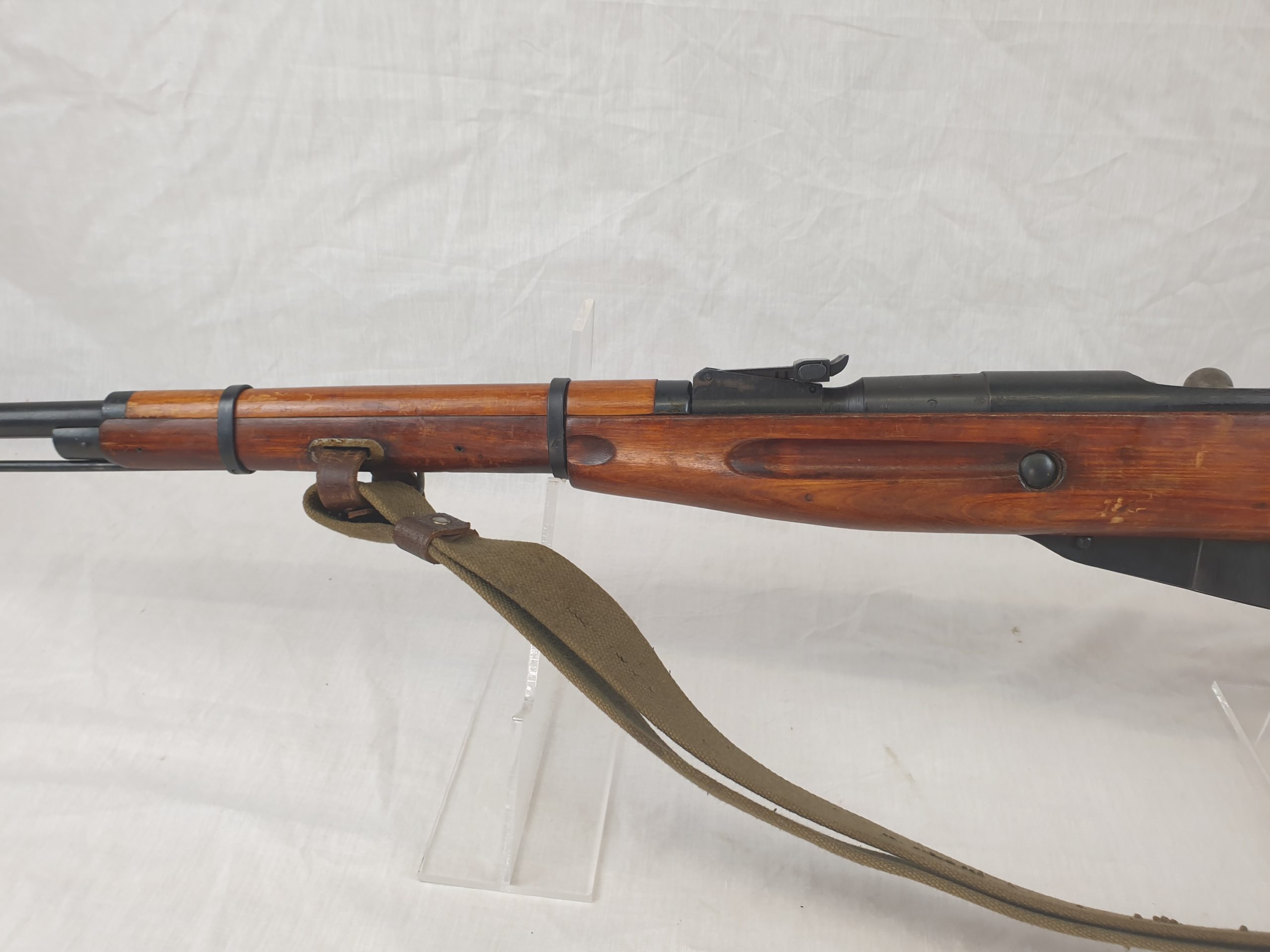 1941 Dated Moisin-Nagant Carbine with Sling - Deactivated - Image 7