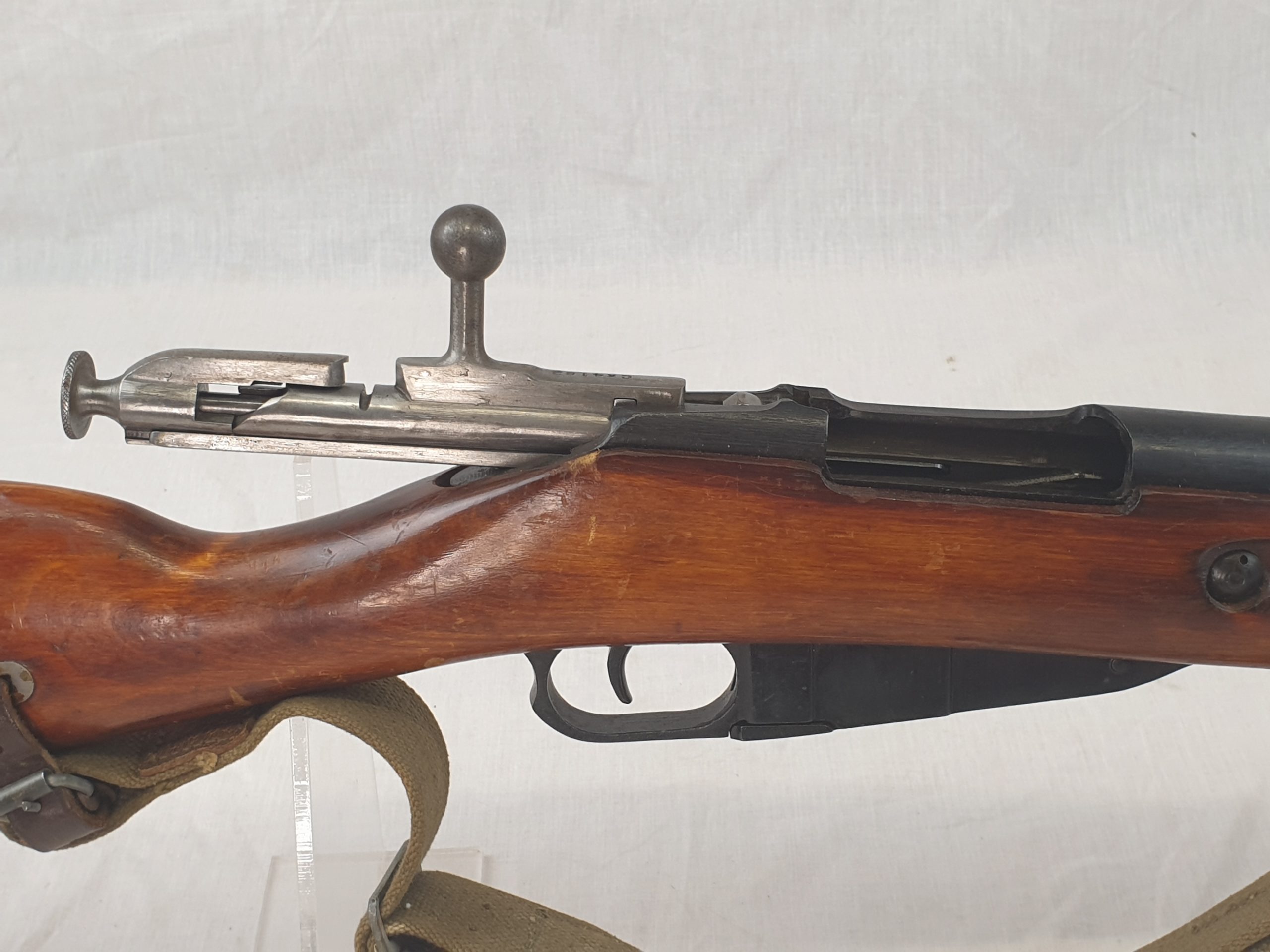 1941 Dated Moisin-Nagant Carbine with Sling - Deactivated - Image 3