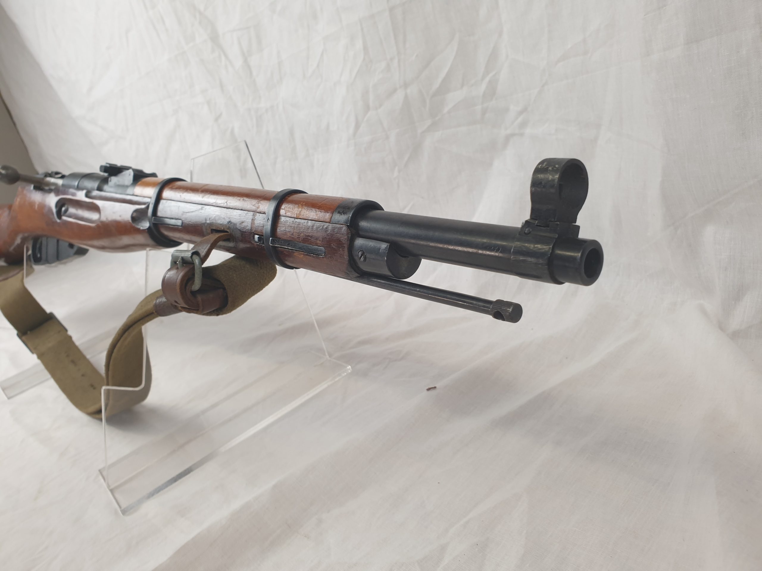 1941 Dated Moisin-Nagant Carbine with Sling - Deactivated - Image 2